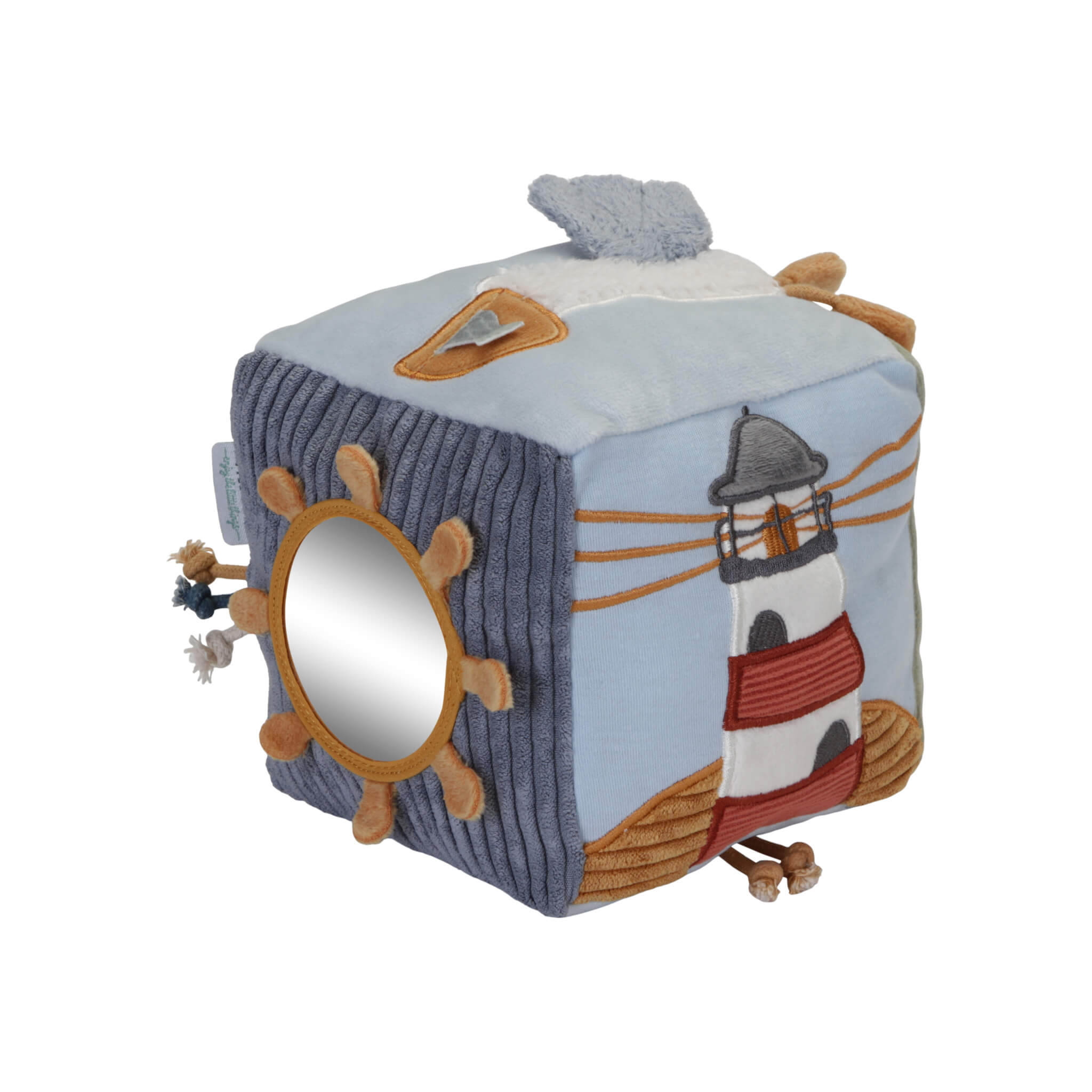 Little Dutch Soft Activity Cube in Blue