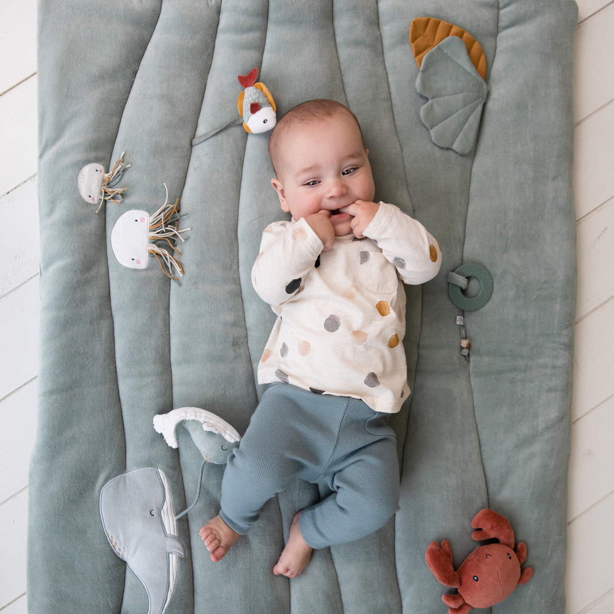 Activity Play Mat - Ocean Green