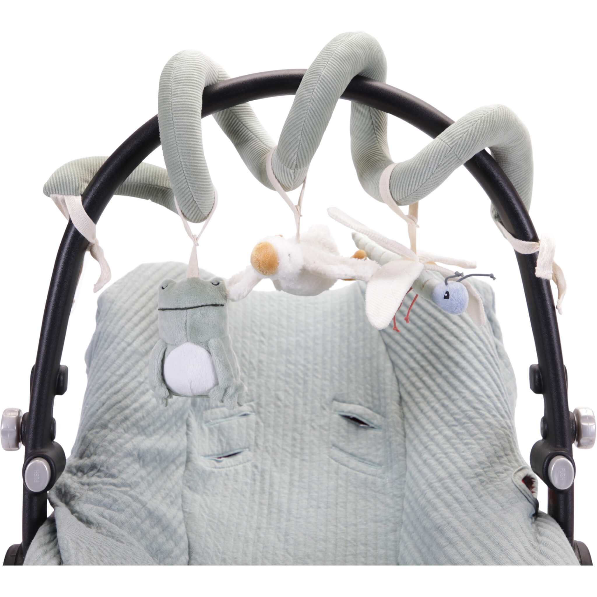 Little Dutch Activity Spiral Toy - Little Goose on Car Seat