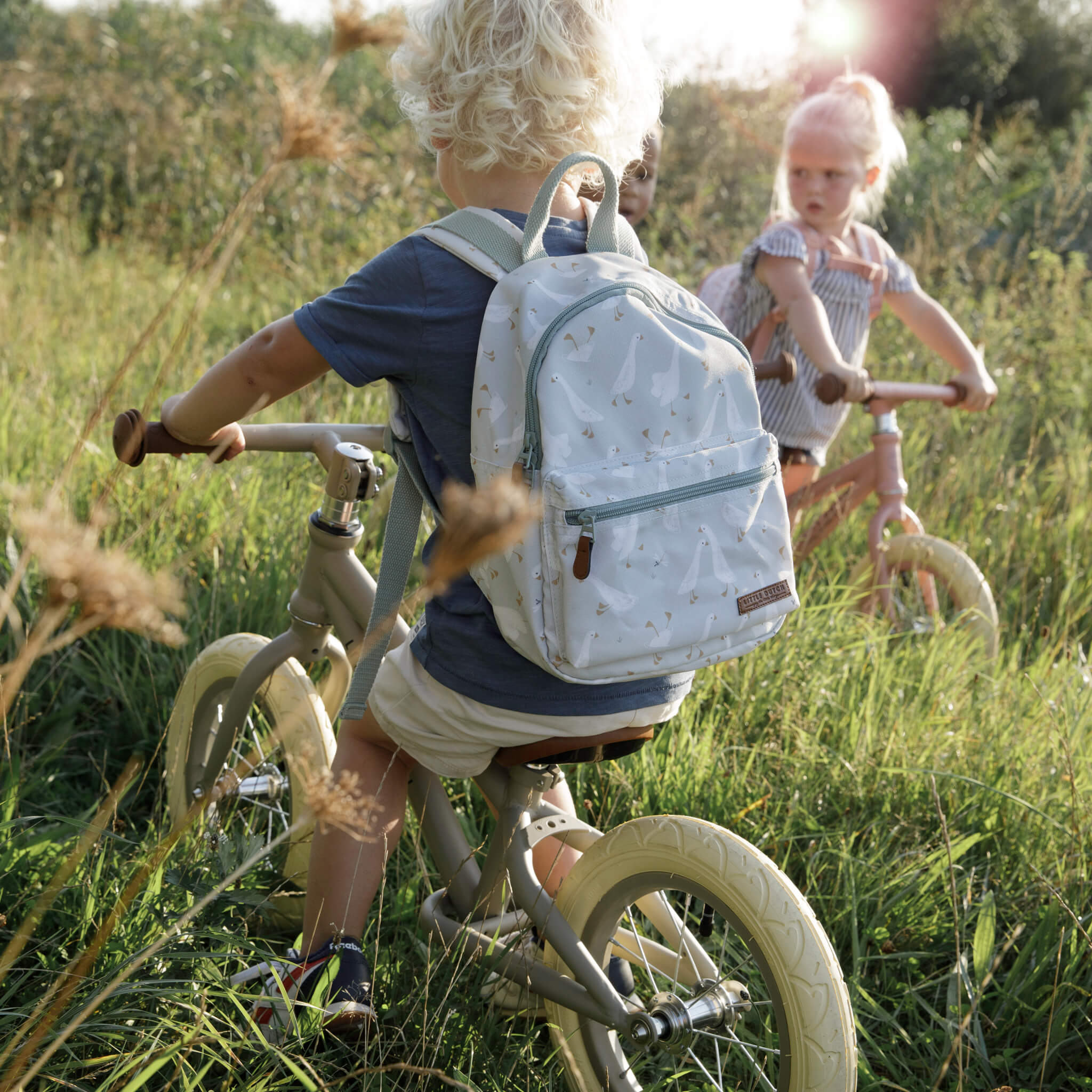 Little Dutch Balance Bike in Matte Olive Green