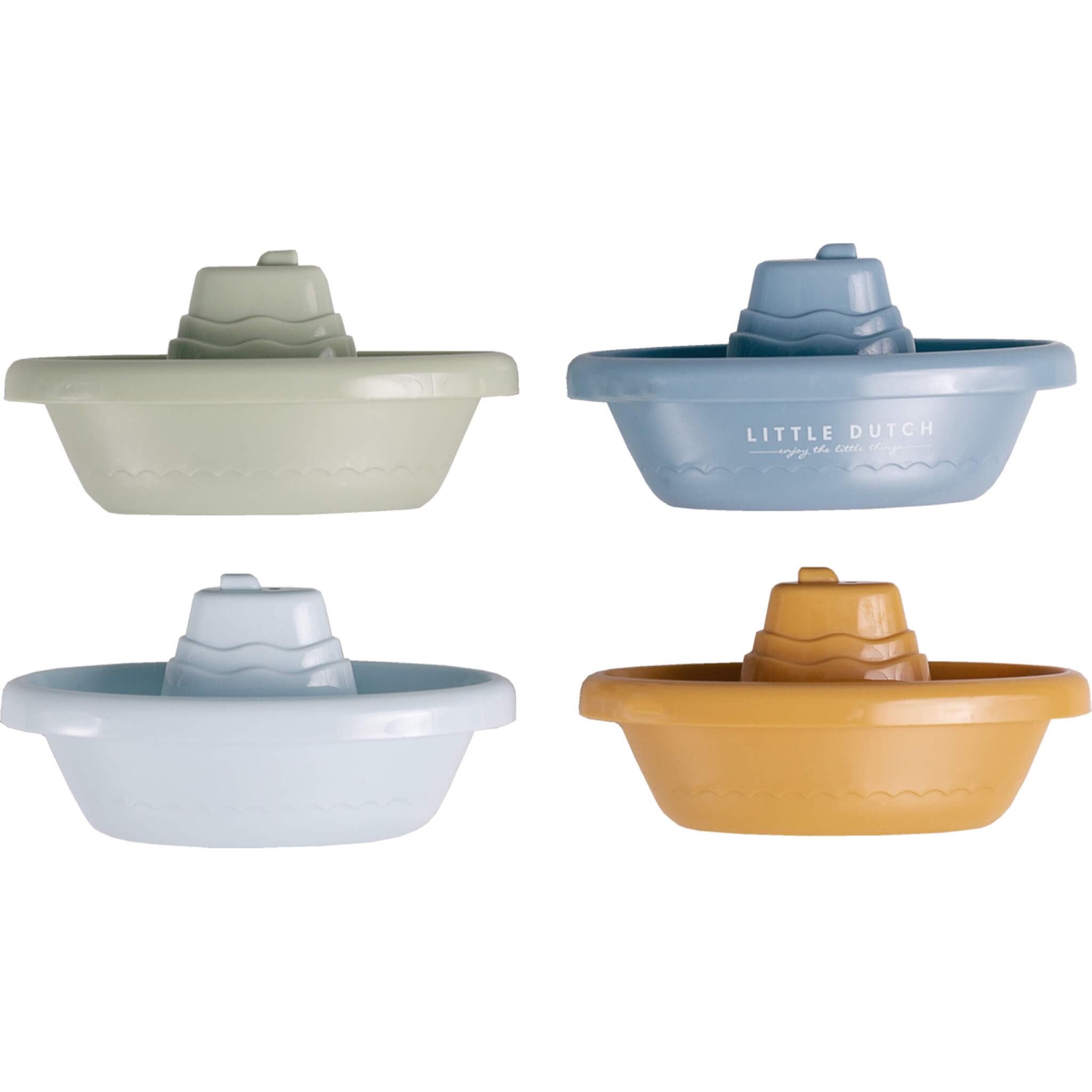 Little Dutch Bath Boats in Blue