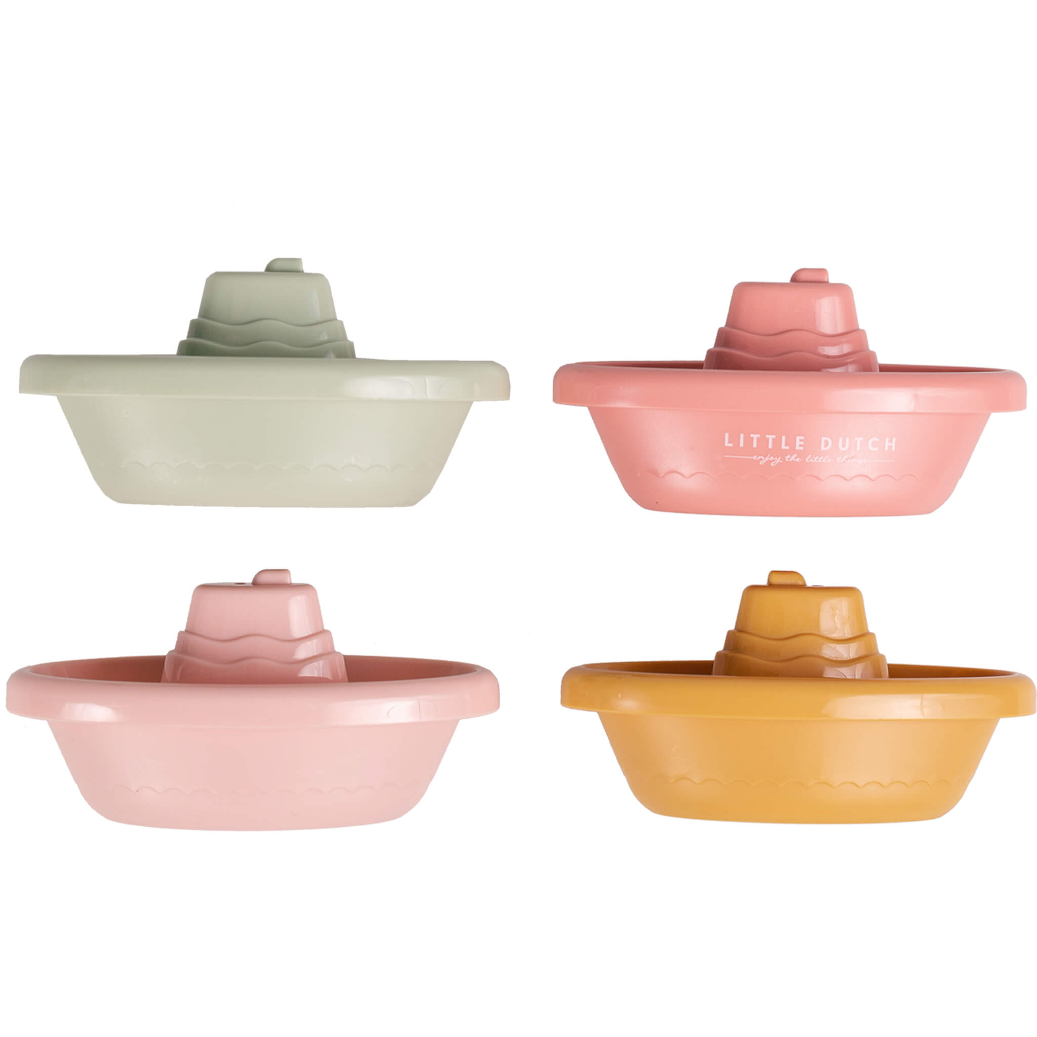Little Dutch Bath Boats in Pink