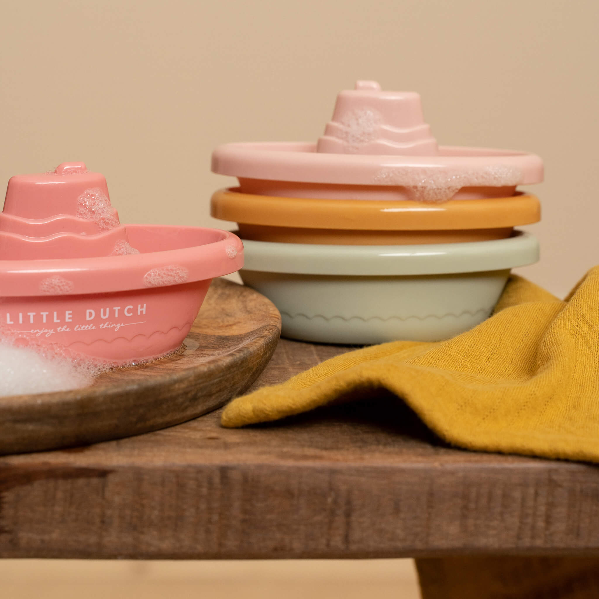 Little Dutch Bath Boats in Pink by Bath