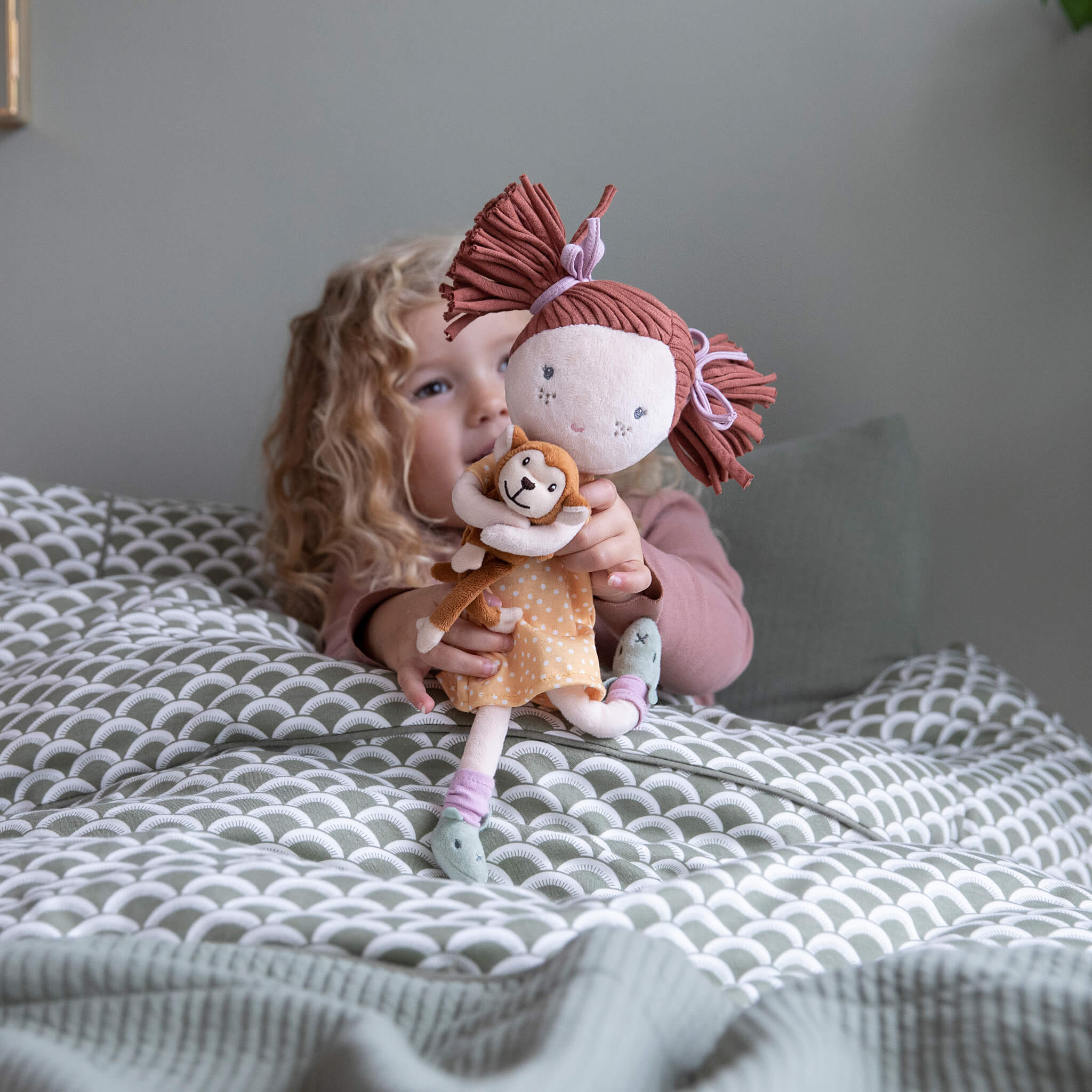 Little Dutch Cuddle Doll Sophia with Girl