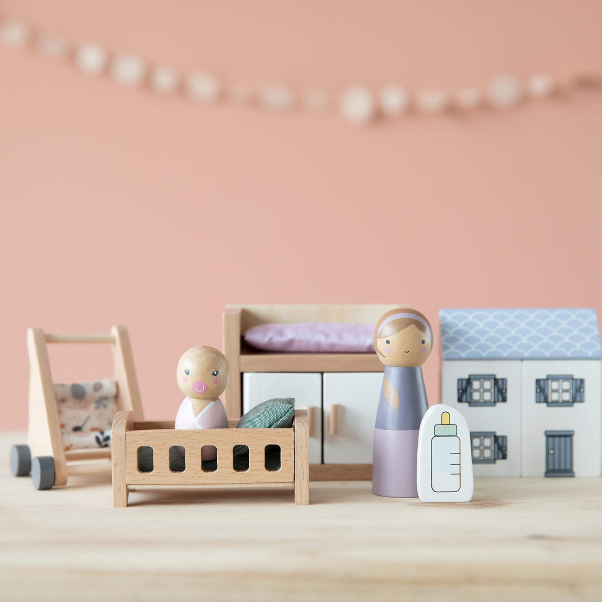Little Dutch Dolls House Nursery Set