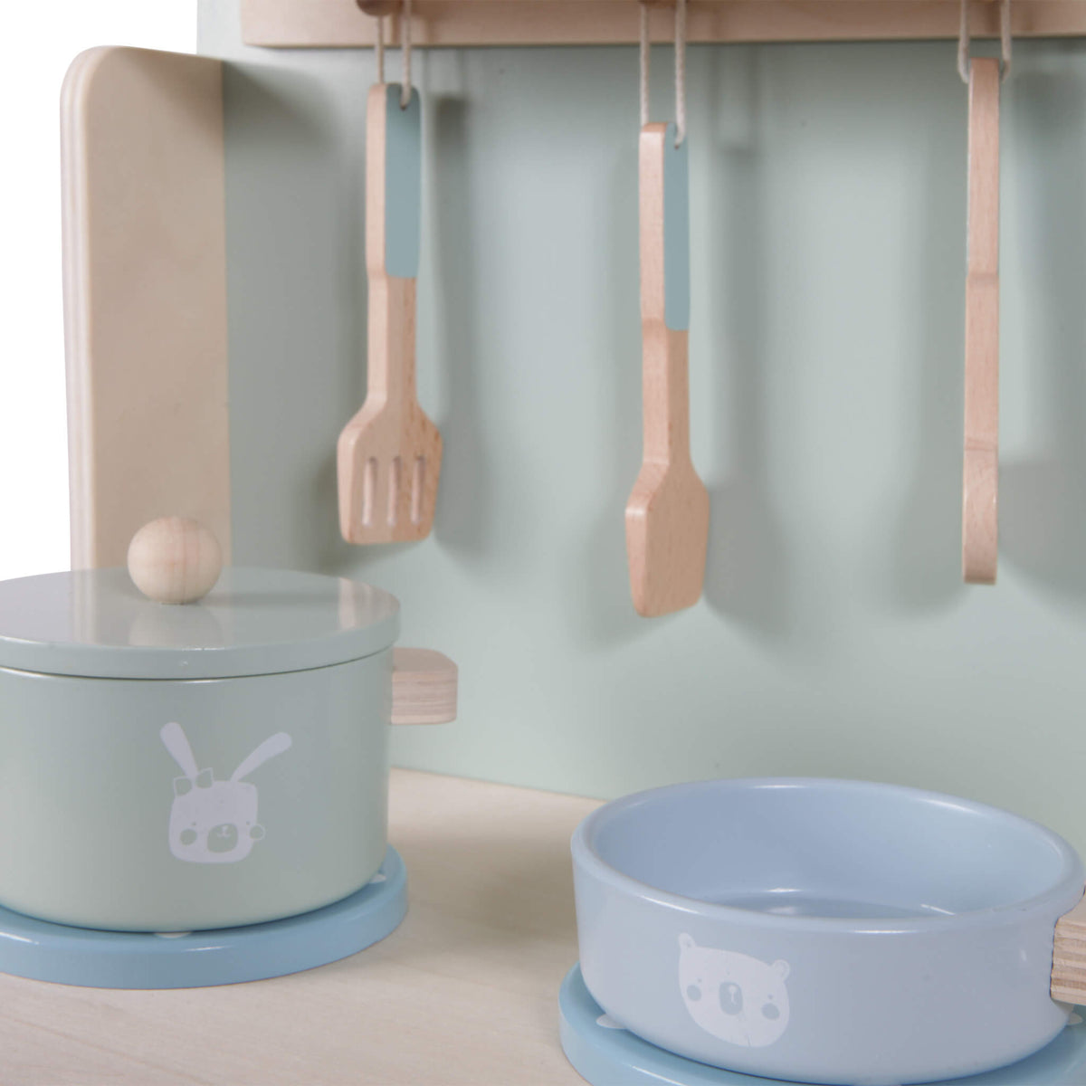 Little Dutch Mint Wooden Toy Play Kitchen Details