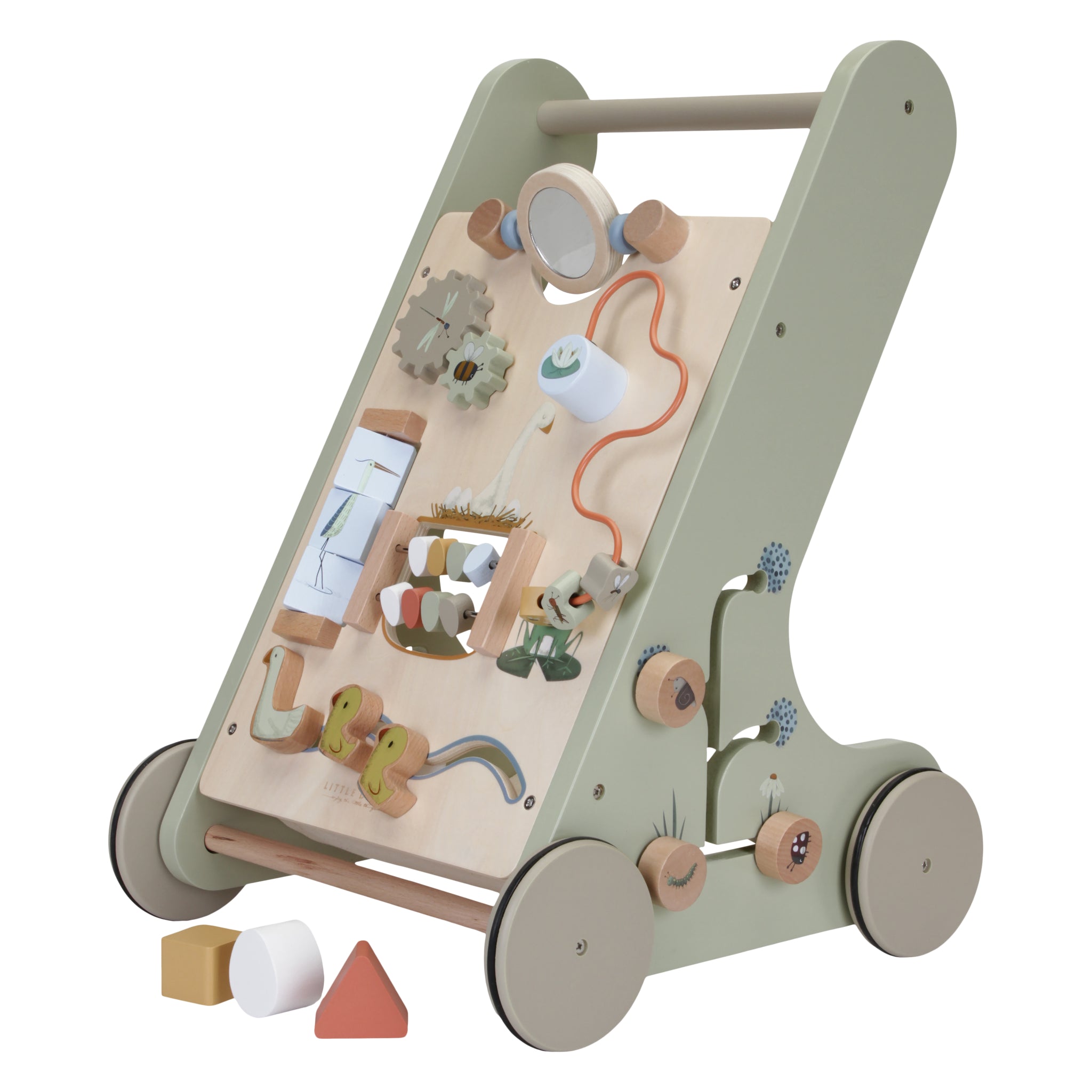 Little Dutch Multi Activity Wooden Baby Walker