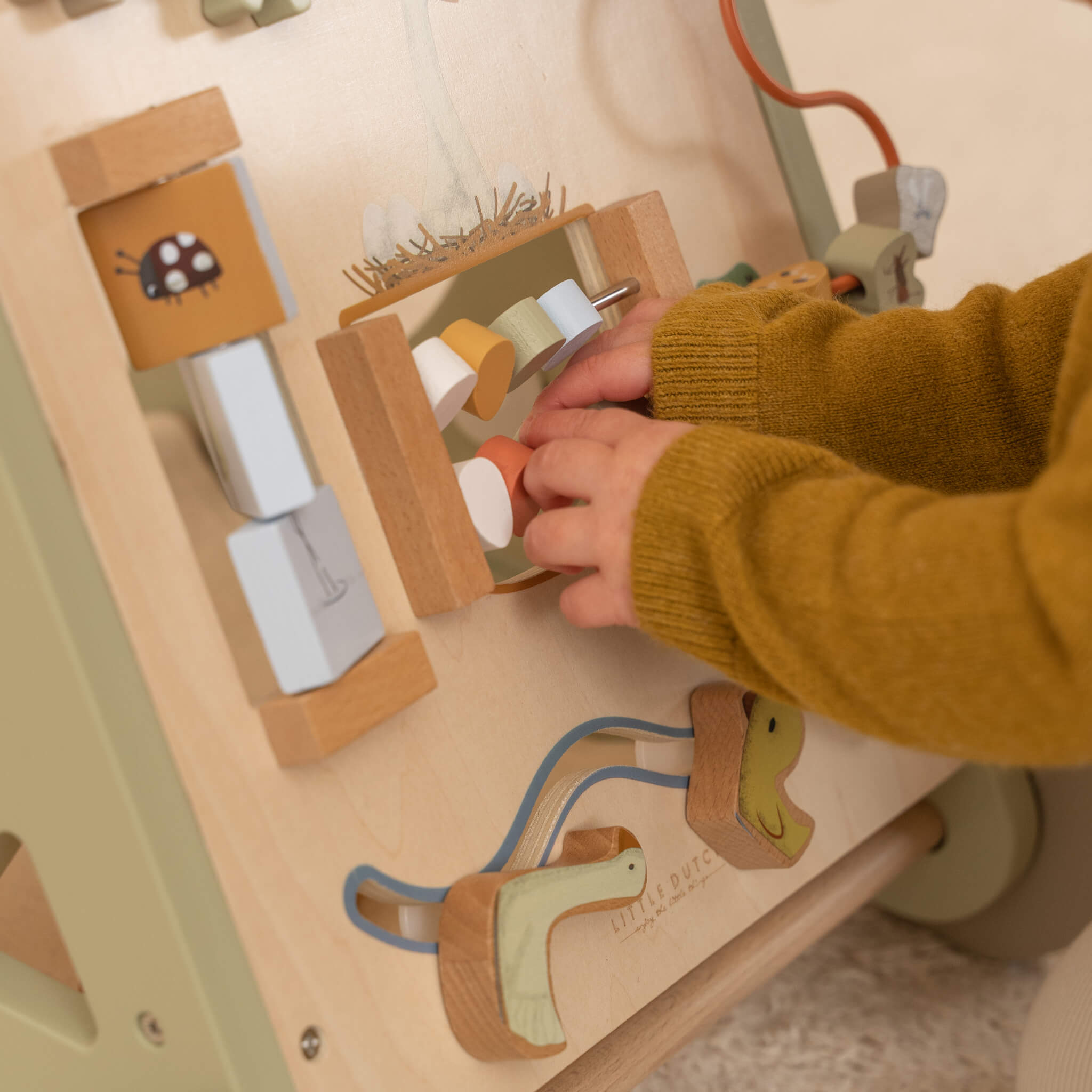 Little Dutch Multi Activity Wooden Baby Walker