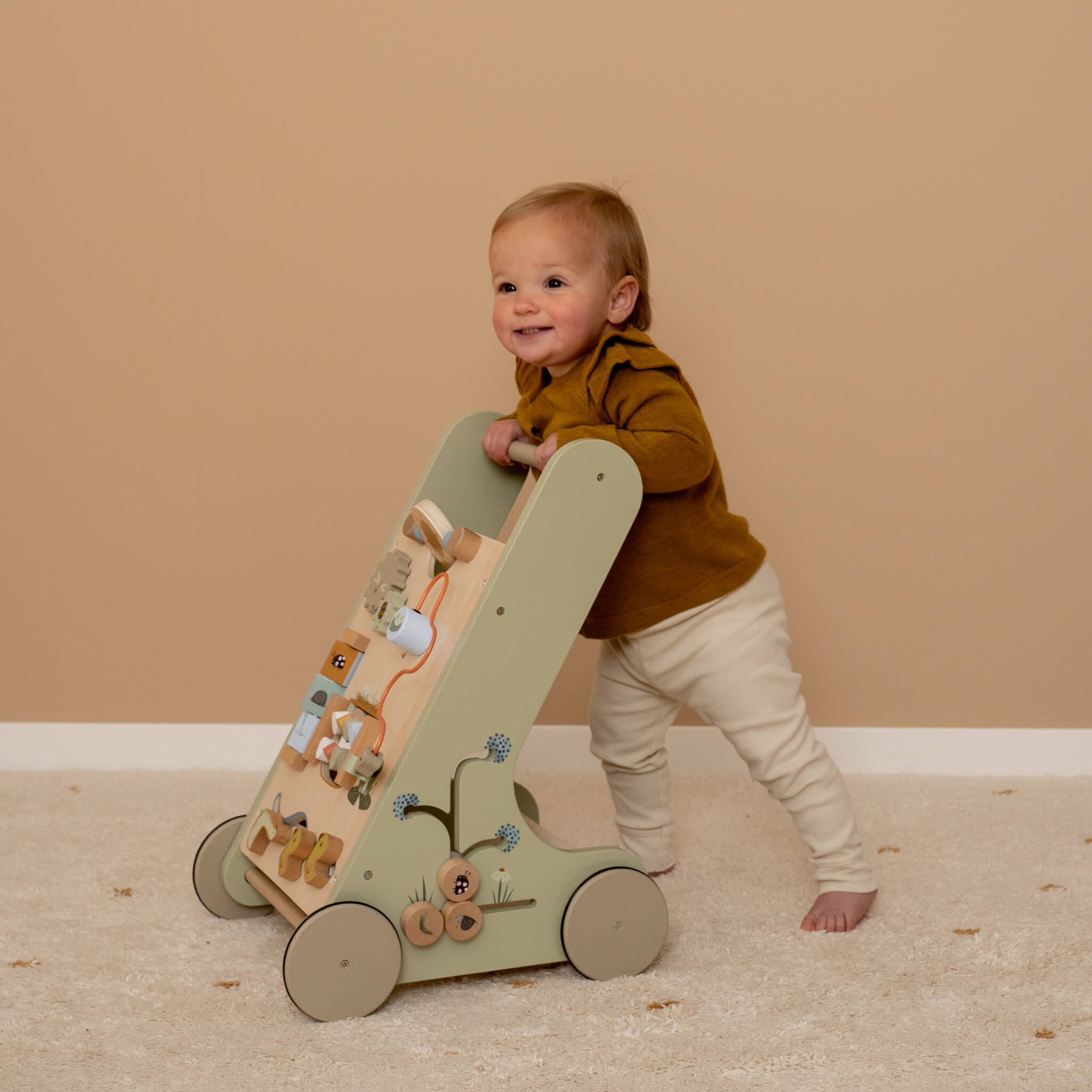 Little Dutch Multi Activity Wooden Baby Walker