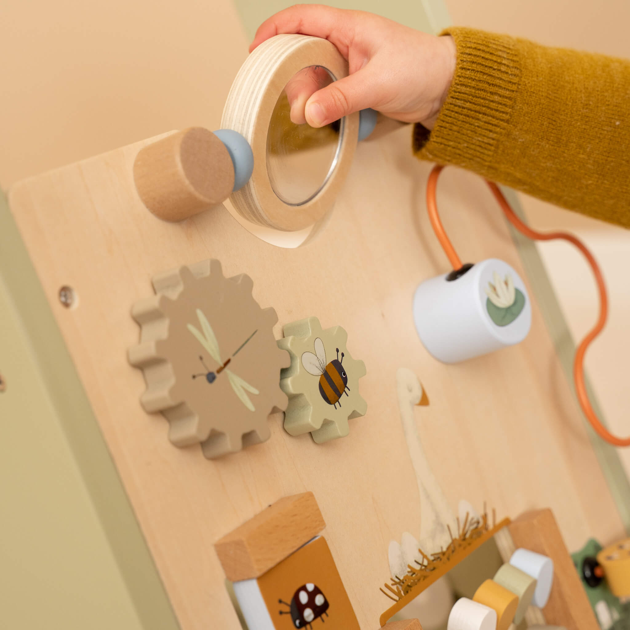 Little Dutch Multi Activity Wooden Baby Walker