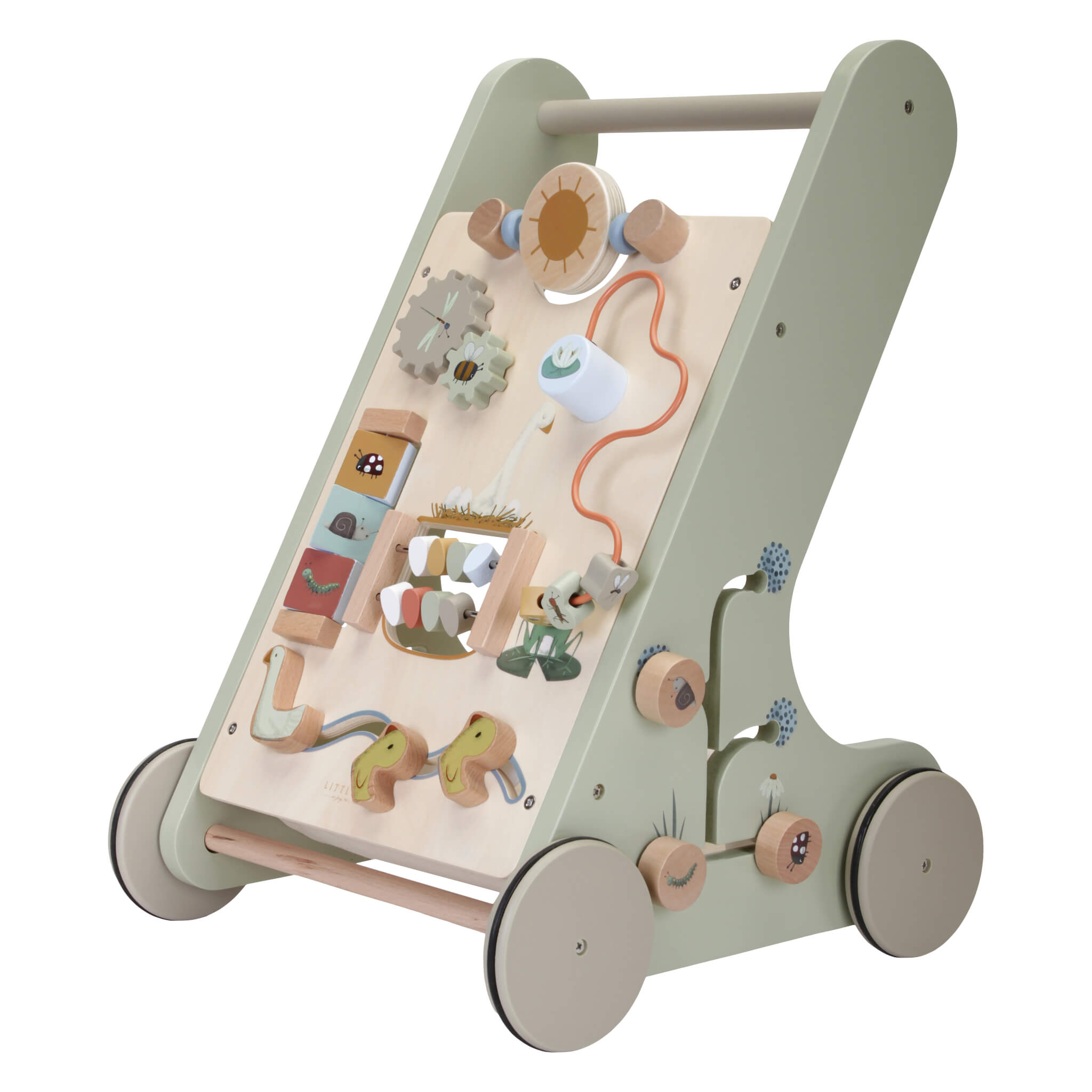 Little Dutch Multi Activity Wooden Baby Walker