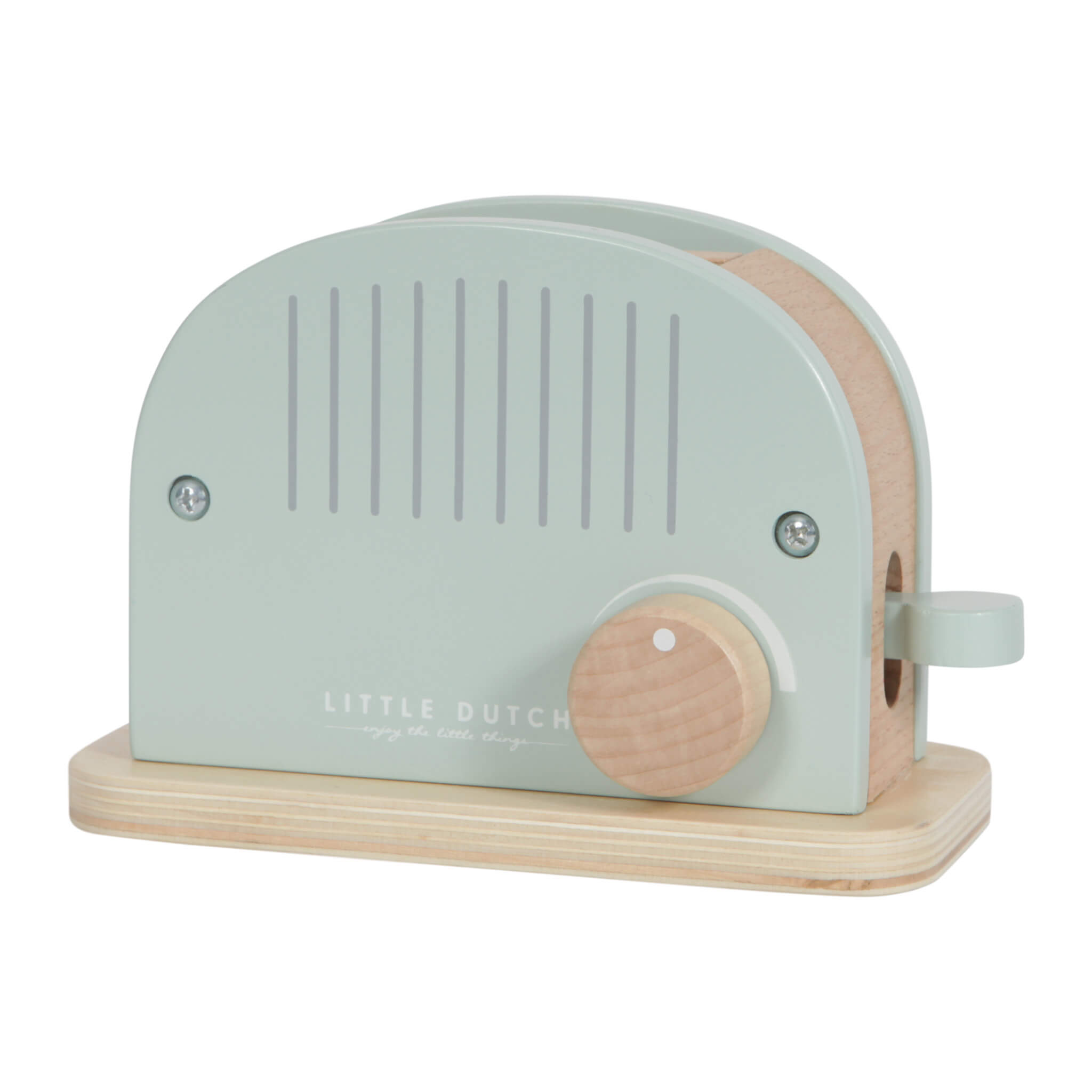 Little Dutch Wooden Mint Toaster Set