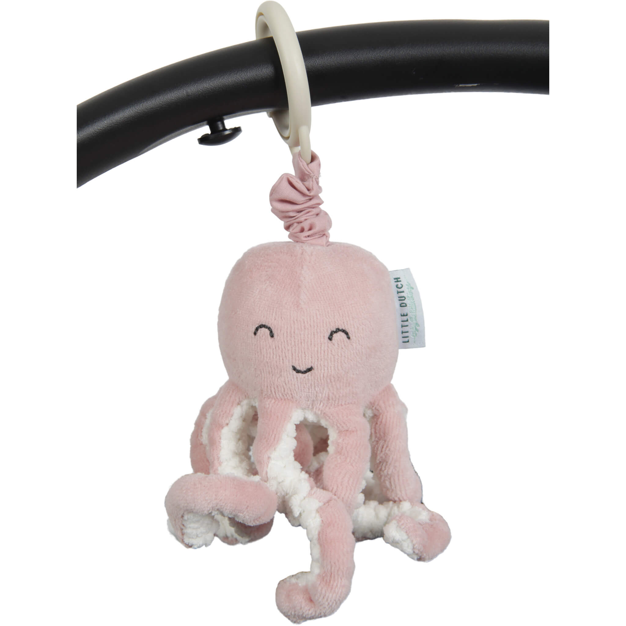 Pull & Shake Octopus Toy - Pink
