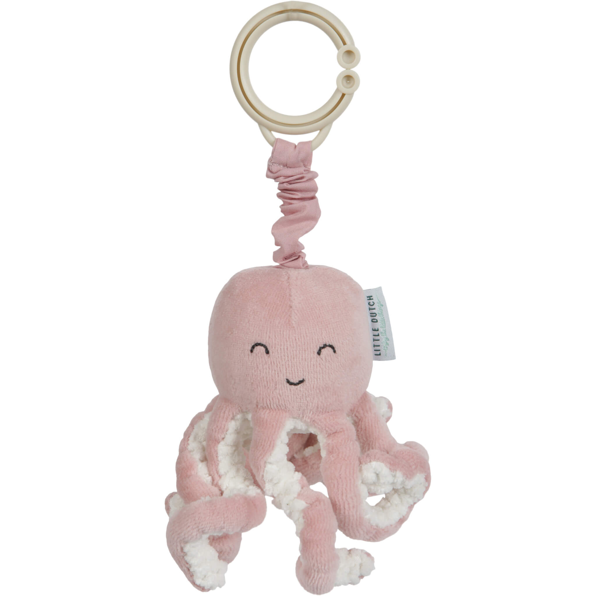 Pull & Shake Octopus Toy - Pink