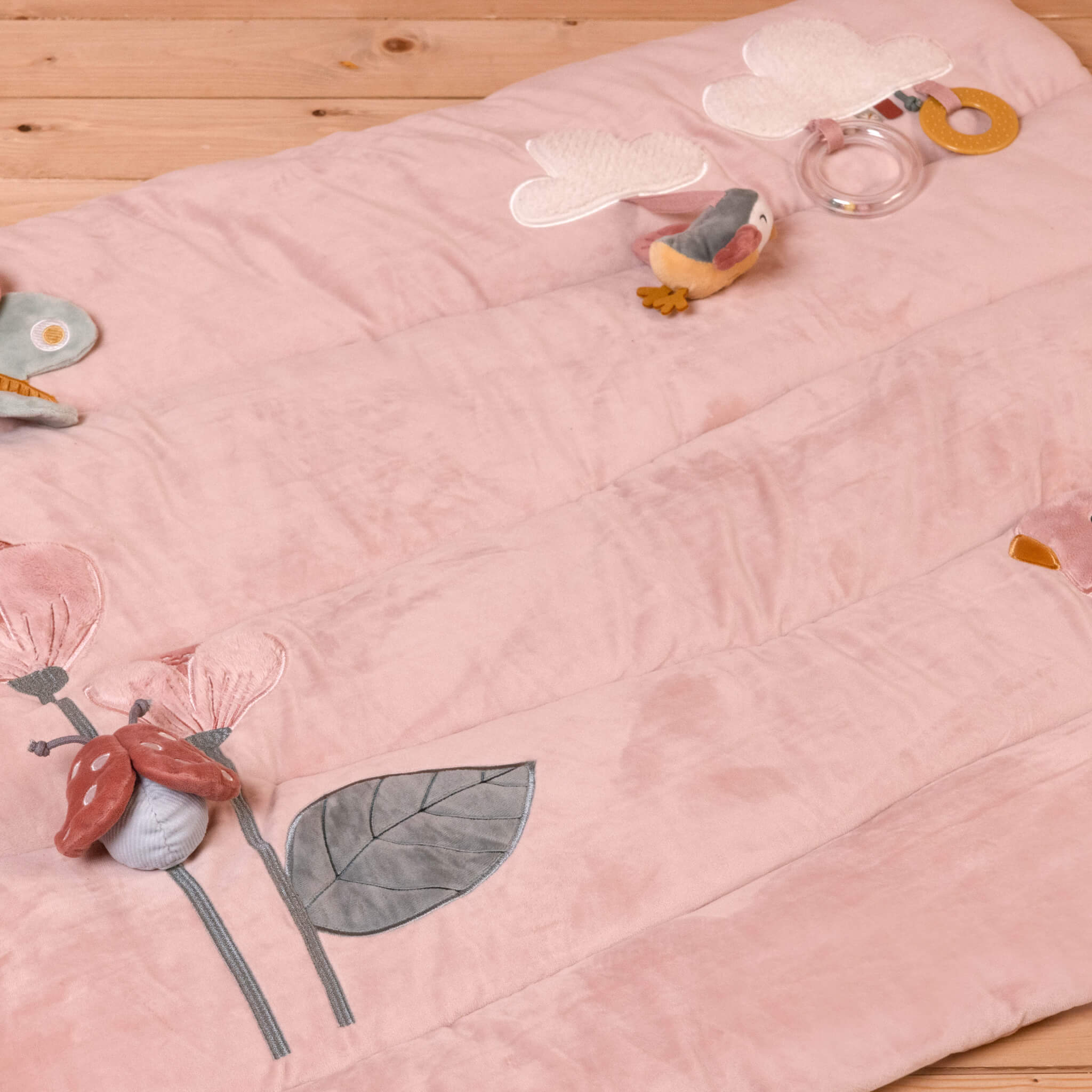 Little Dutch Activity Play Mat in Flowers & Butterflies Design