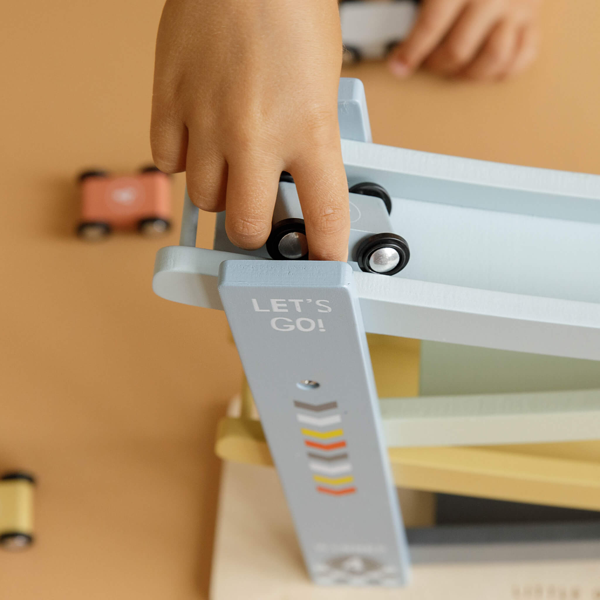 Little Dutch Ramp Race Toy in Cars Design Blue