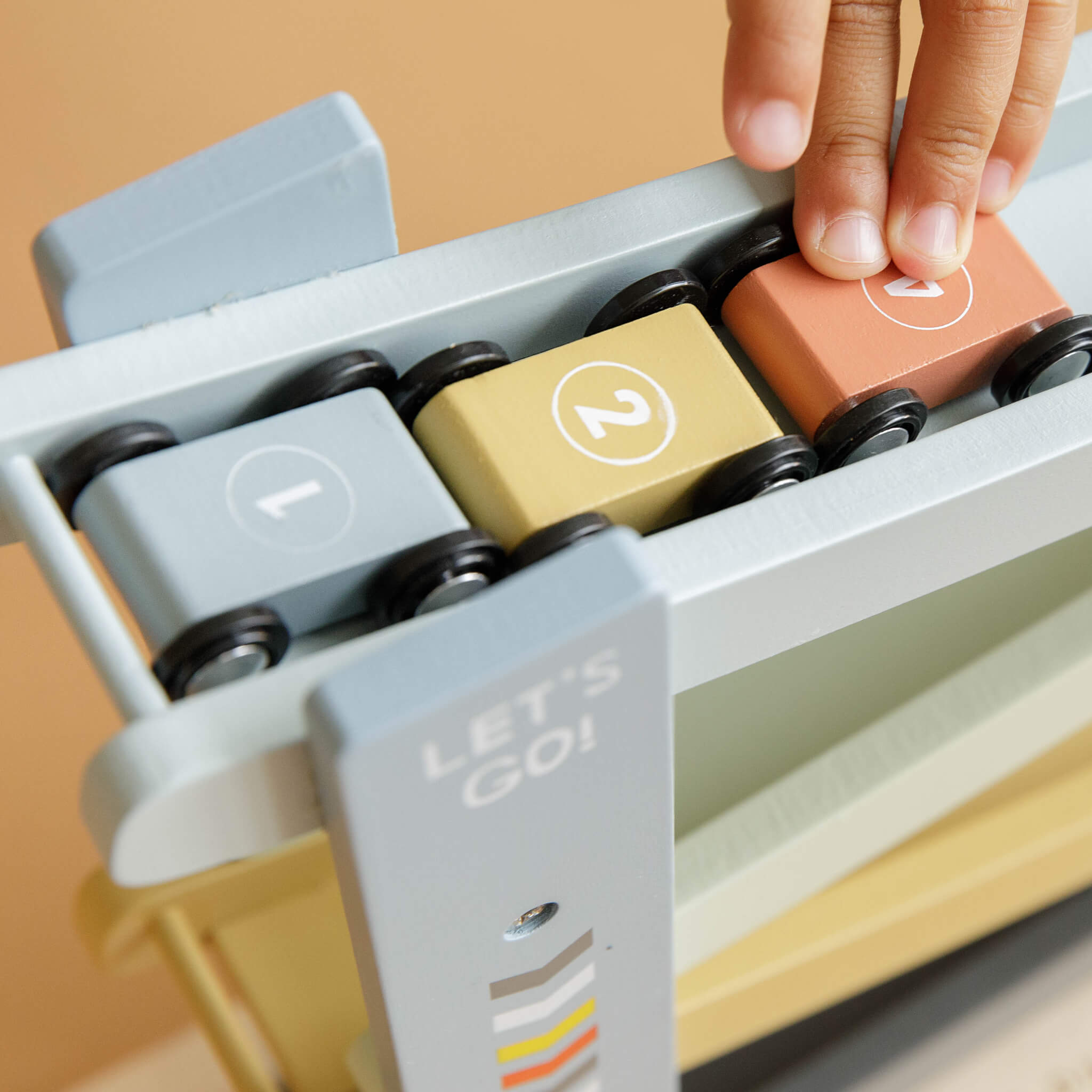 Little Dutch Ramp Race Toy in Cars Design Blue