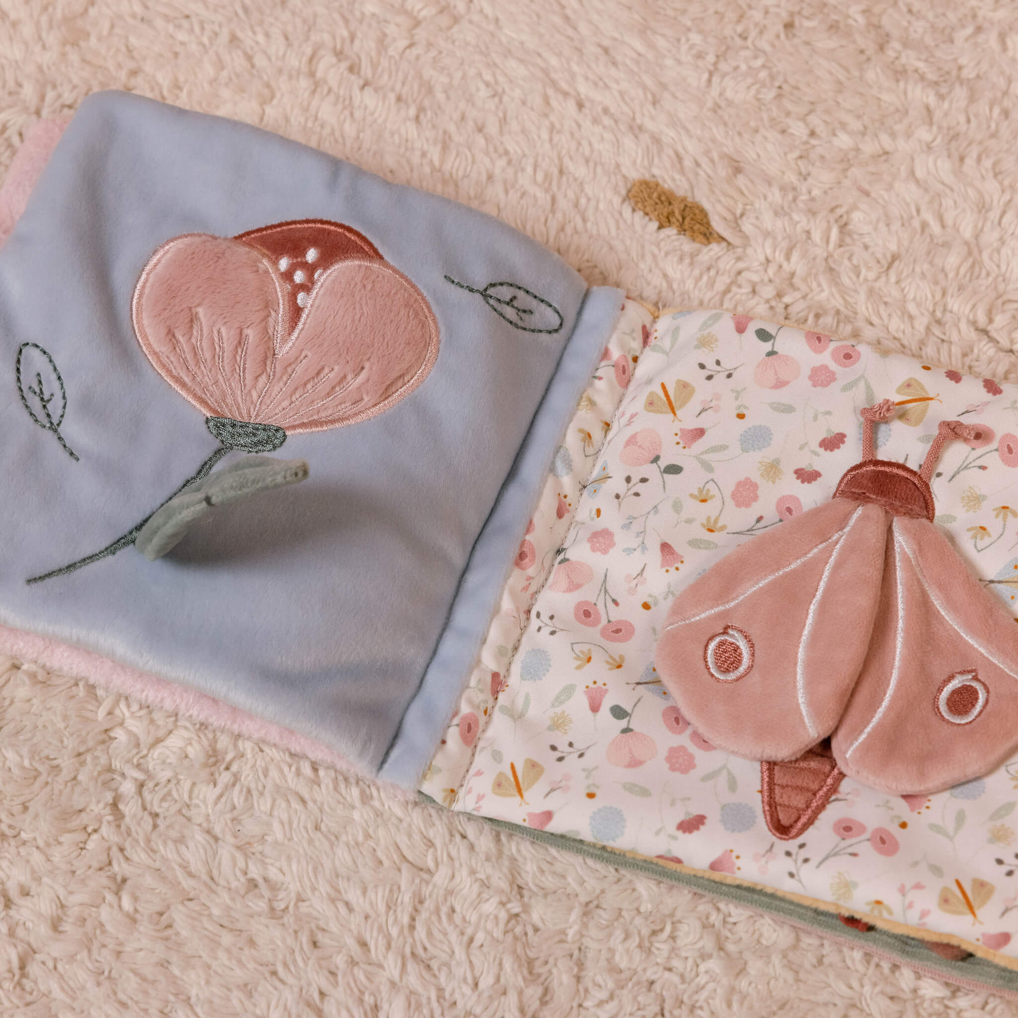 Little Dutch Soft Activity Book in Flowers & Butterflies