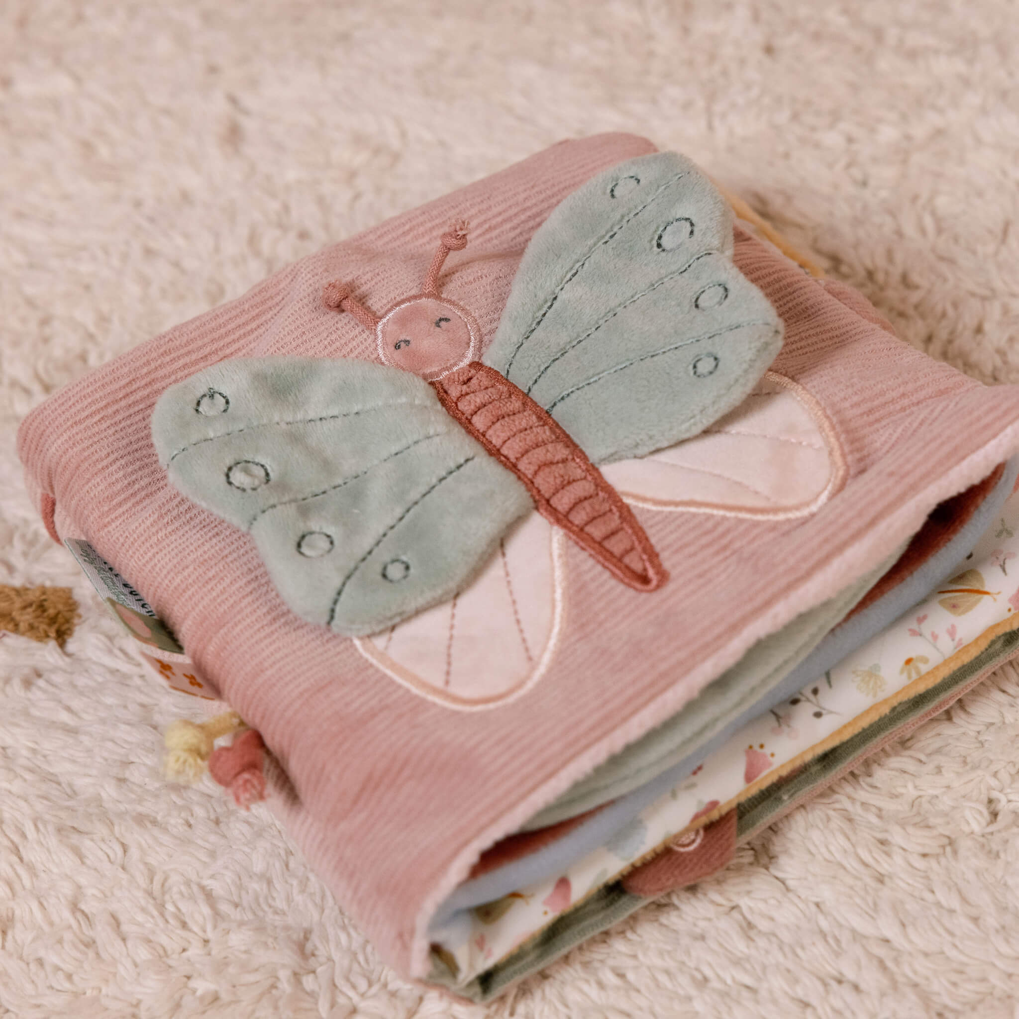 Little Dutch Soft Activity Book in Flowers & Butterflies