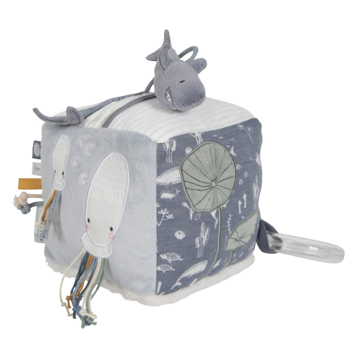 Little Dutch Soft Activity Cube in Blue