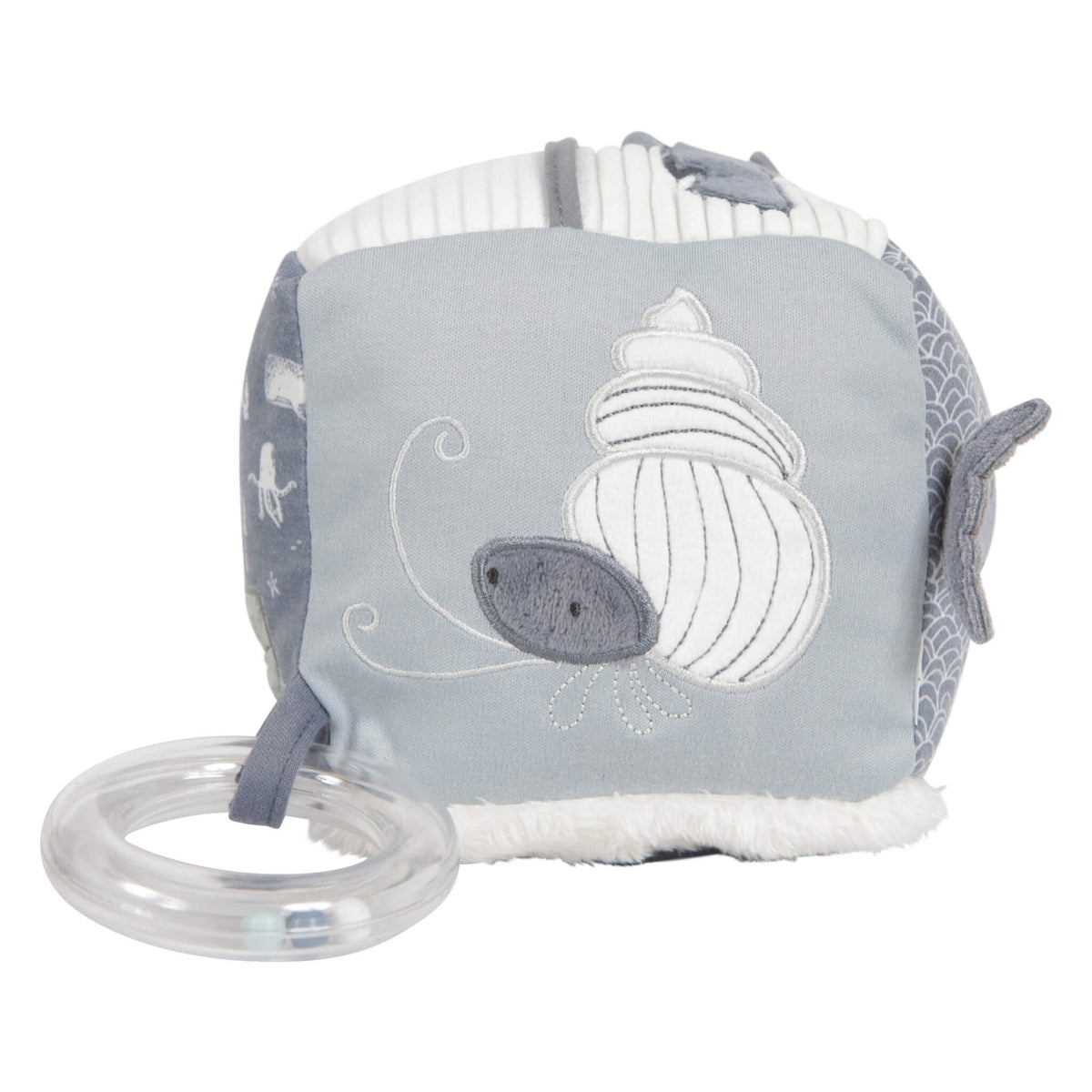 Little Dutch Soft Activity Cube in Blue