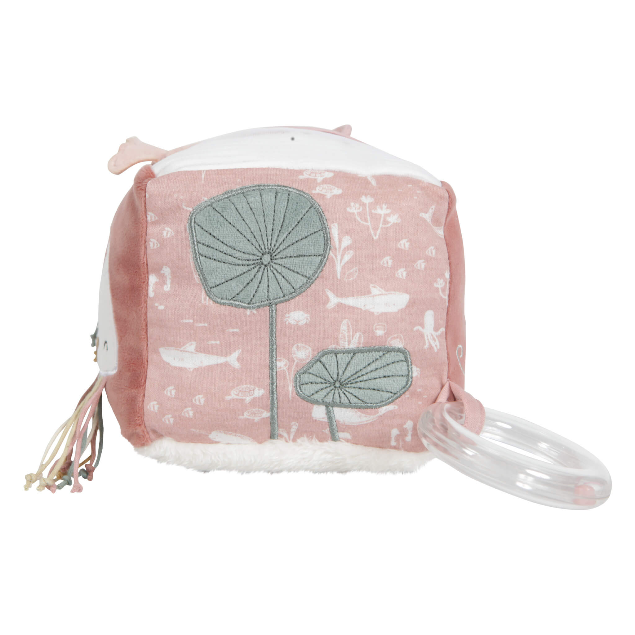 Soft Activity Cube - Pink