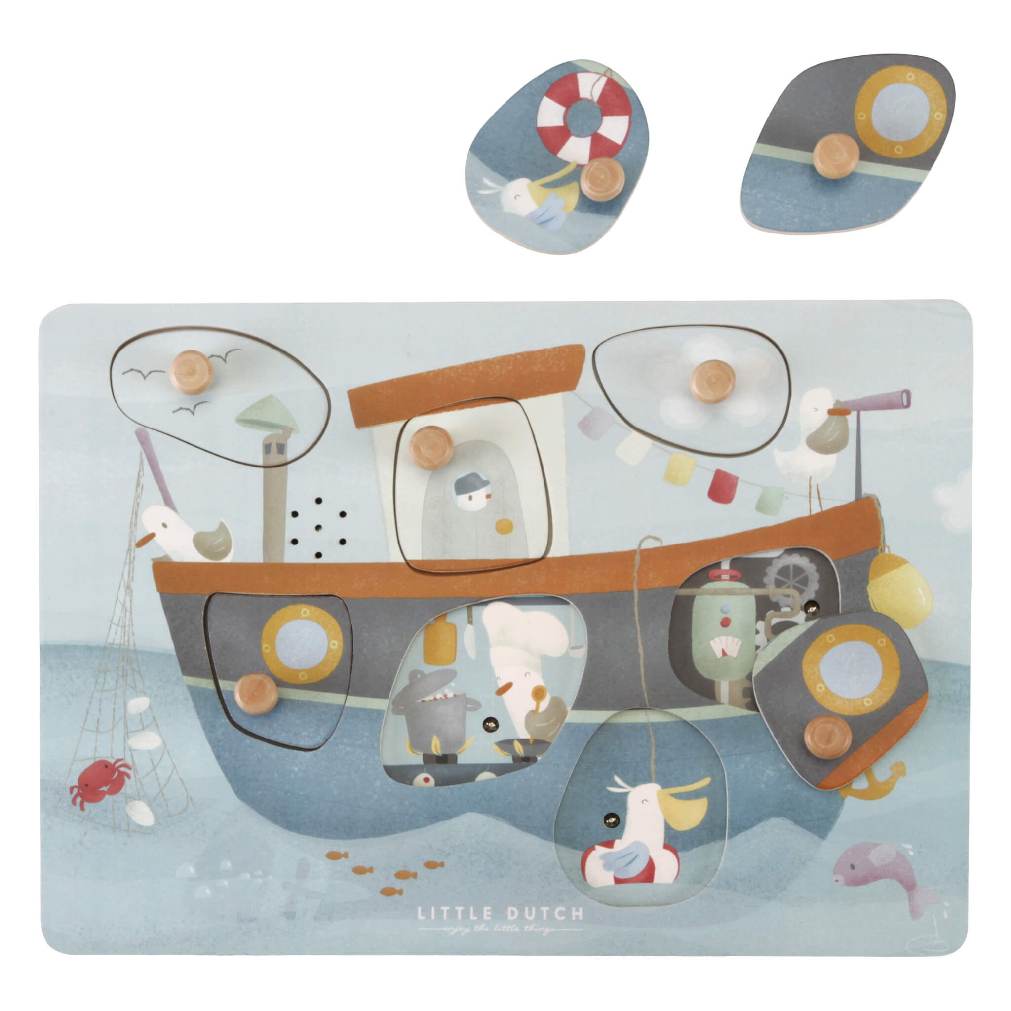 Wooden Sound Puzzle - Sailors Bay