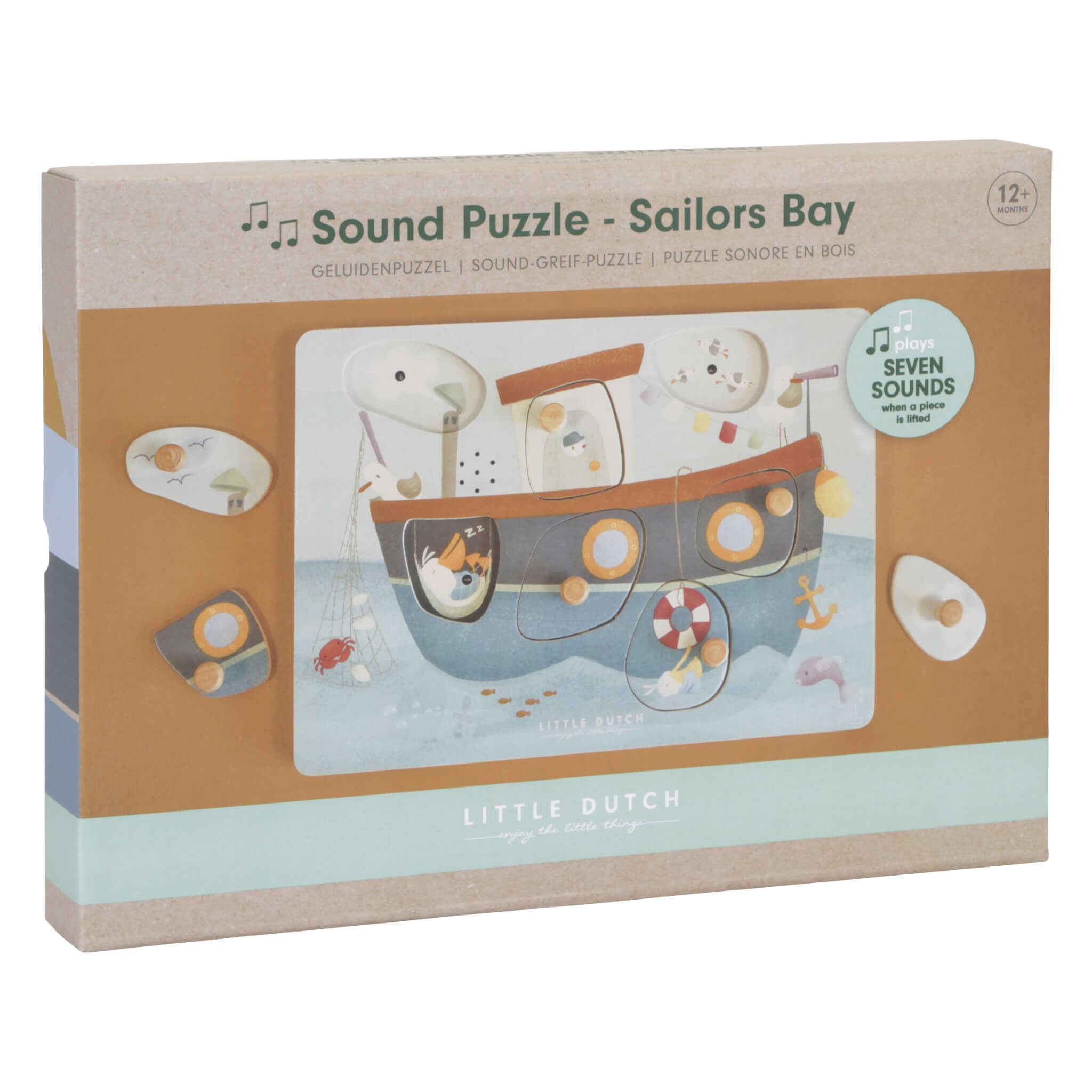 Wooden Sound Puzzle - Sailors Bay