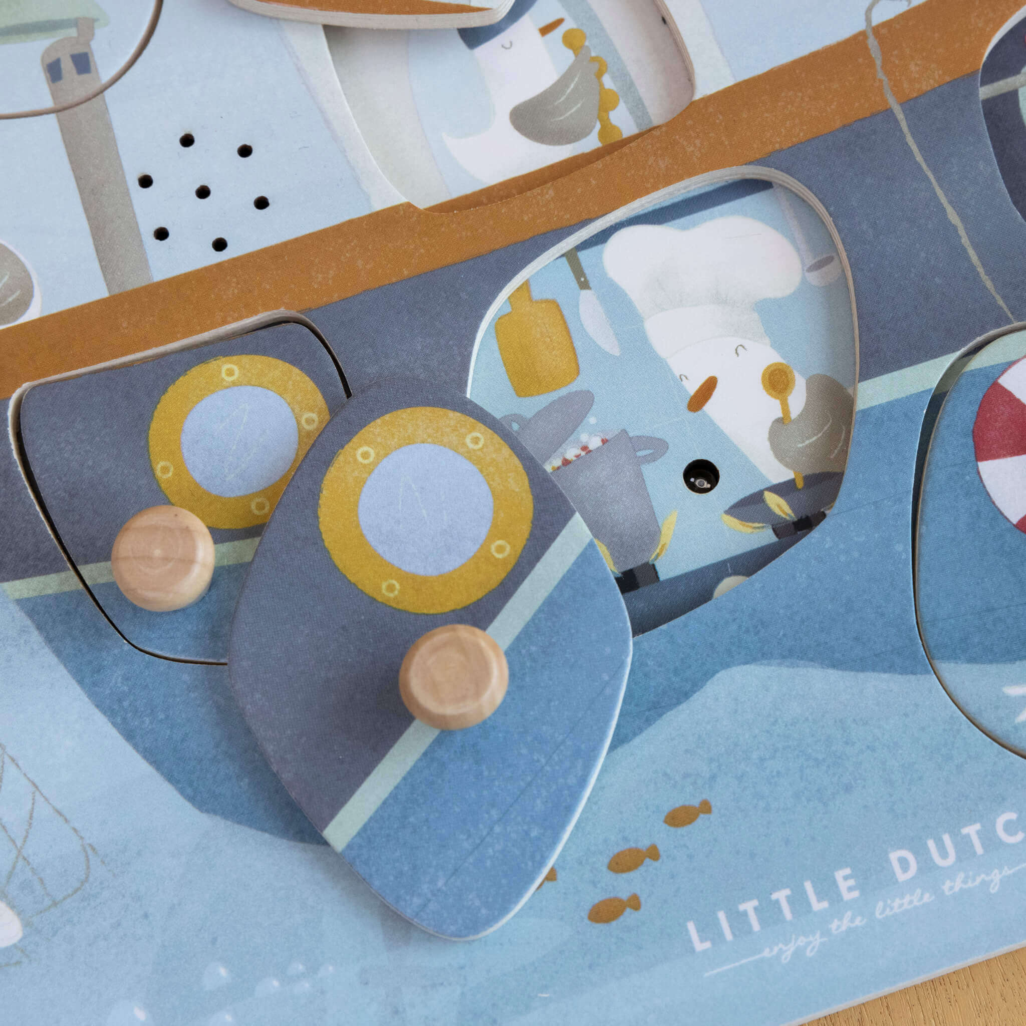 Wooden Sound Puzzle - Sailors Bay