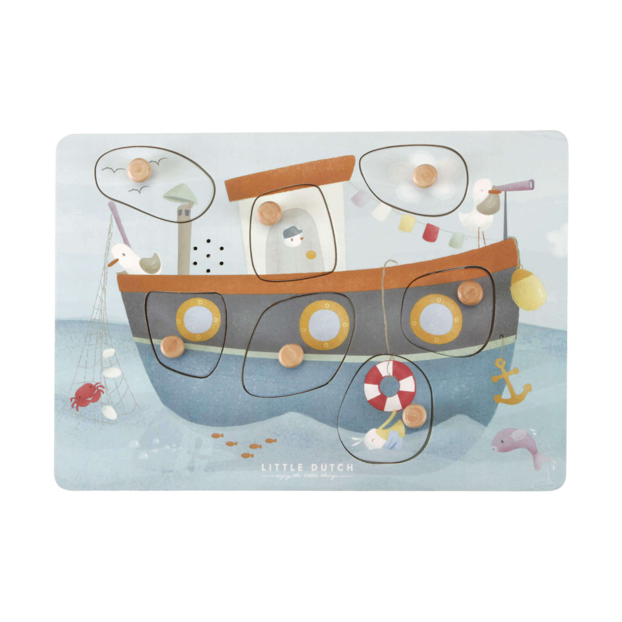 Wooden Sound Puzzle - Sailors Bay