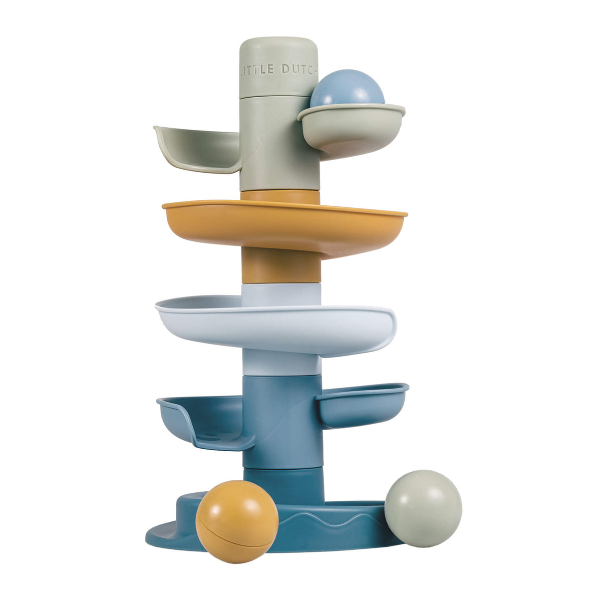 Little Dutch Spiral Ball Tower - Blue