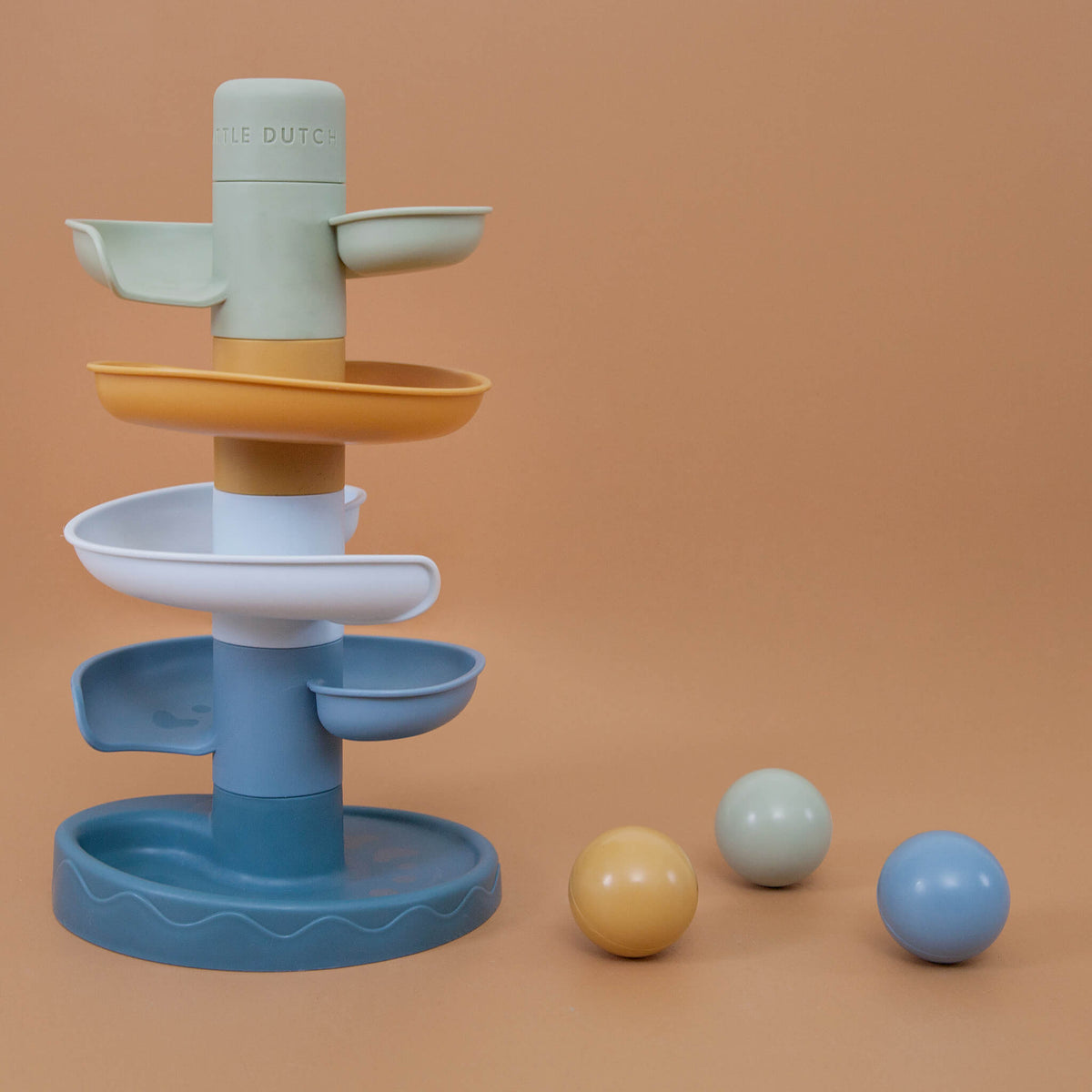 Little Dutch Spiral Ball Tower - Blue