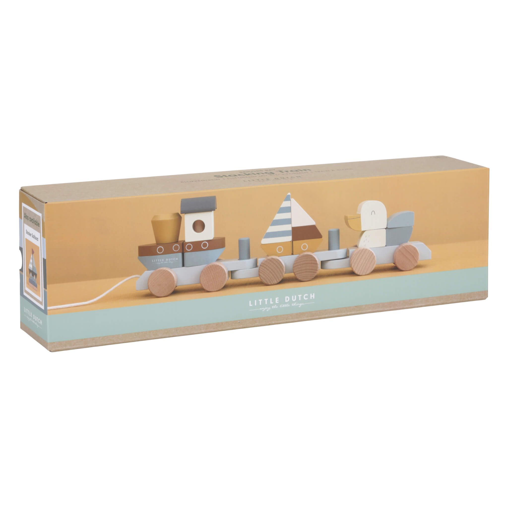 Little Dutch Wooden Stacking Train Sailors Bay