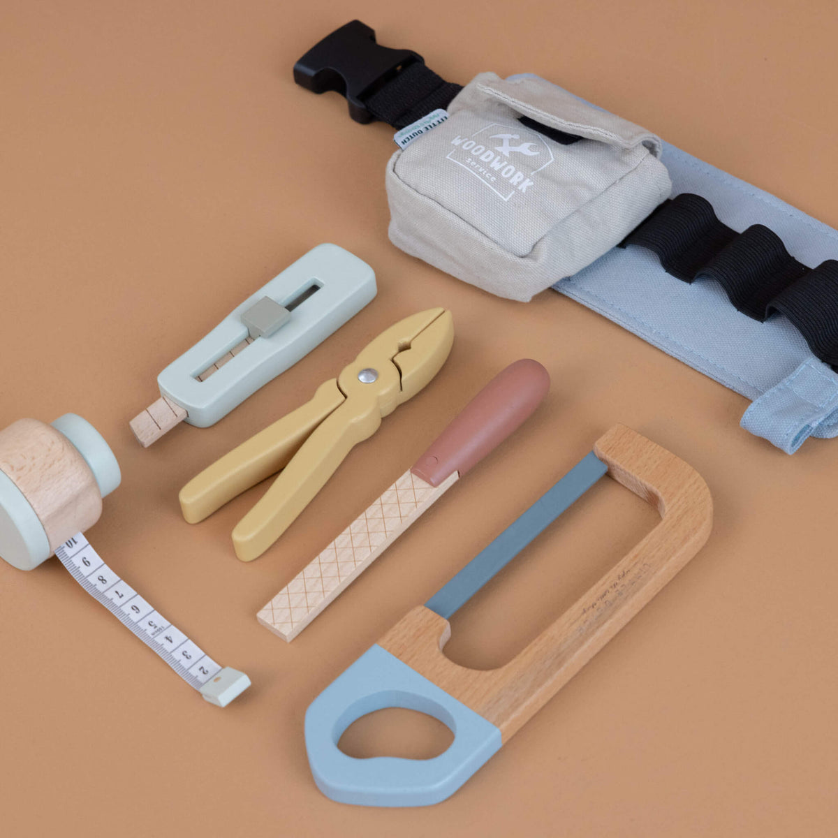 Little Dutch Childrens Wooden Toolbelt Toy