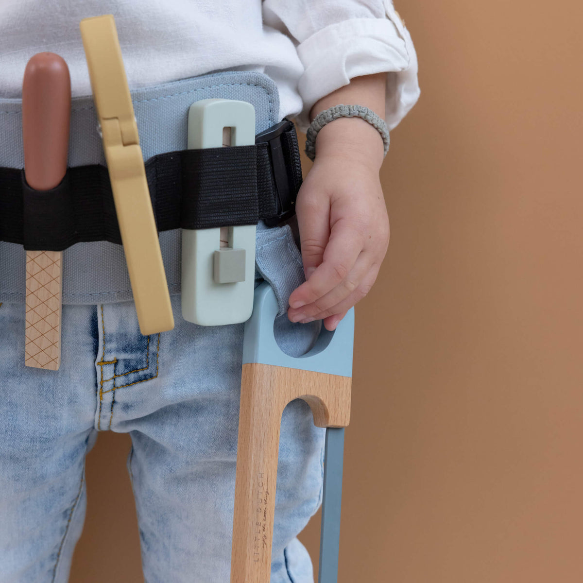 Little Dutch Childrens Wooden Toolbelt Toy
