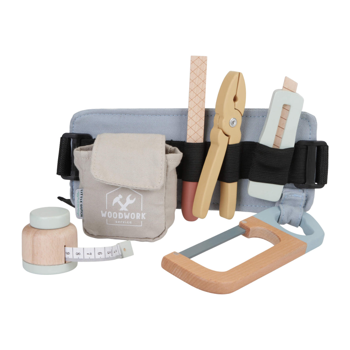 Little Dutch Childrens Wooden Toolbelt Toy