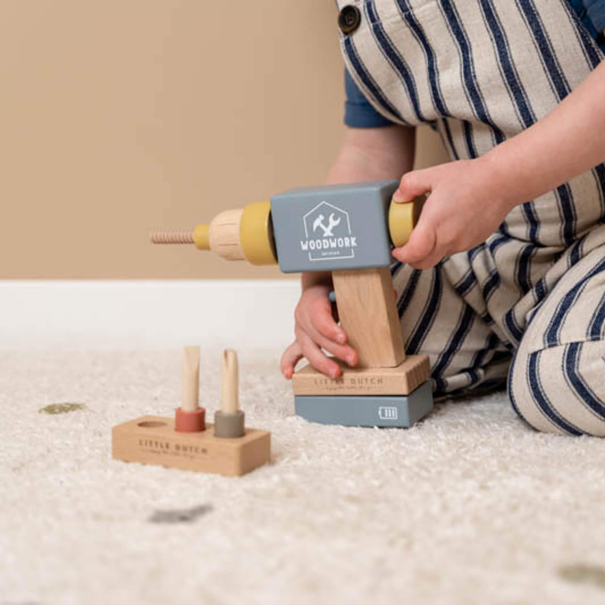 Little Dutch Childrens Wooden Drill Toy