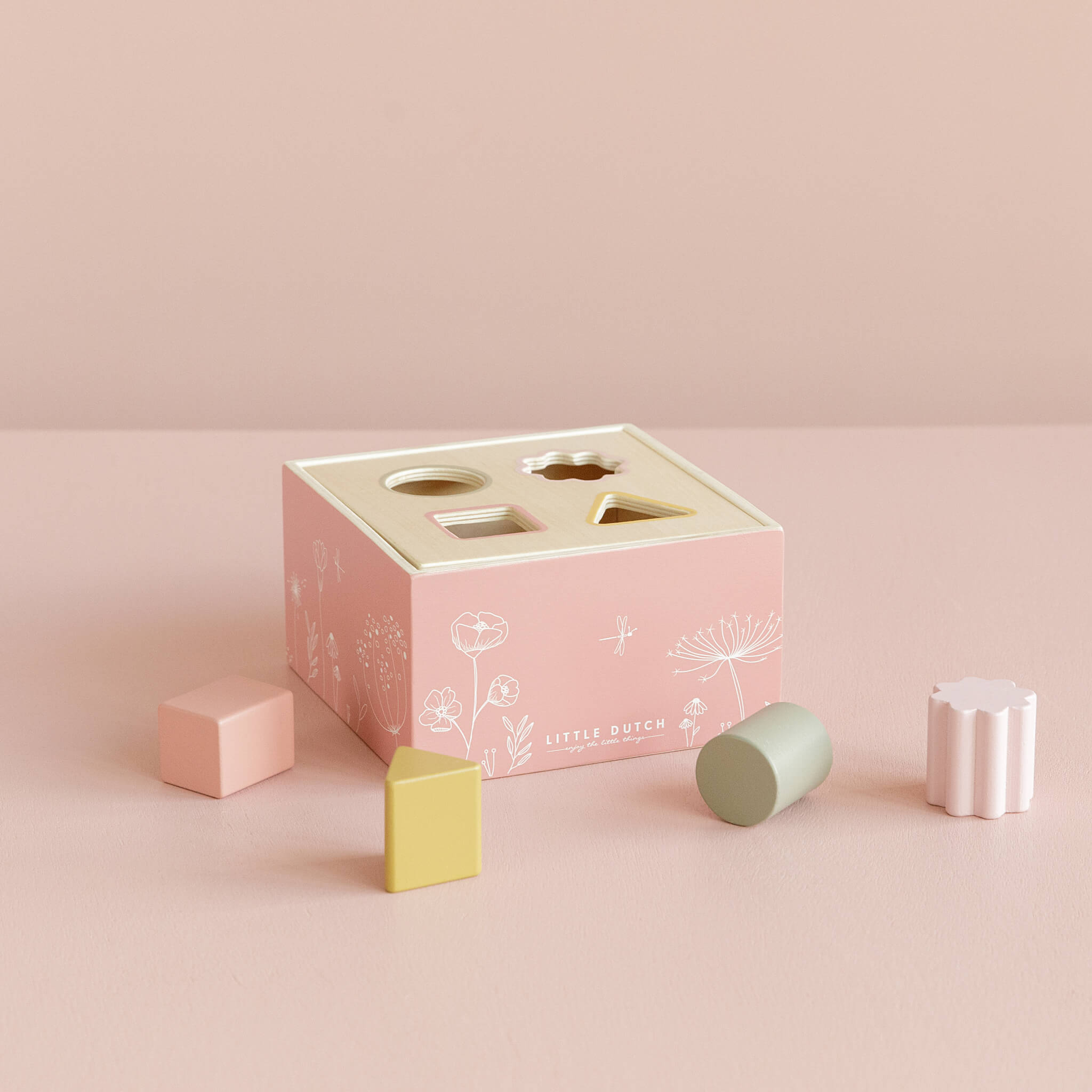 Little Dutch Shape Sorter in Flowers