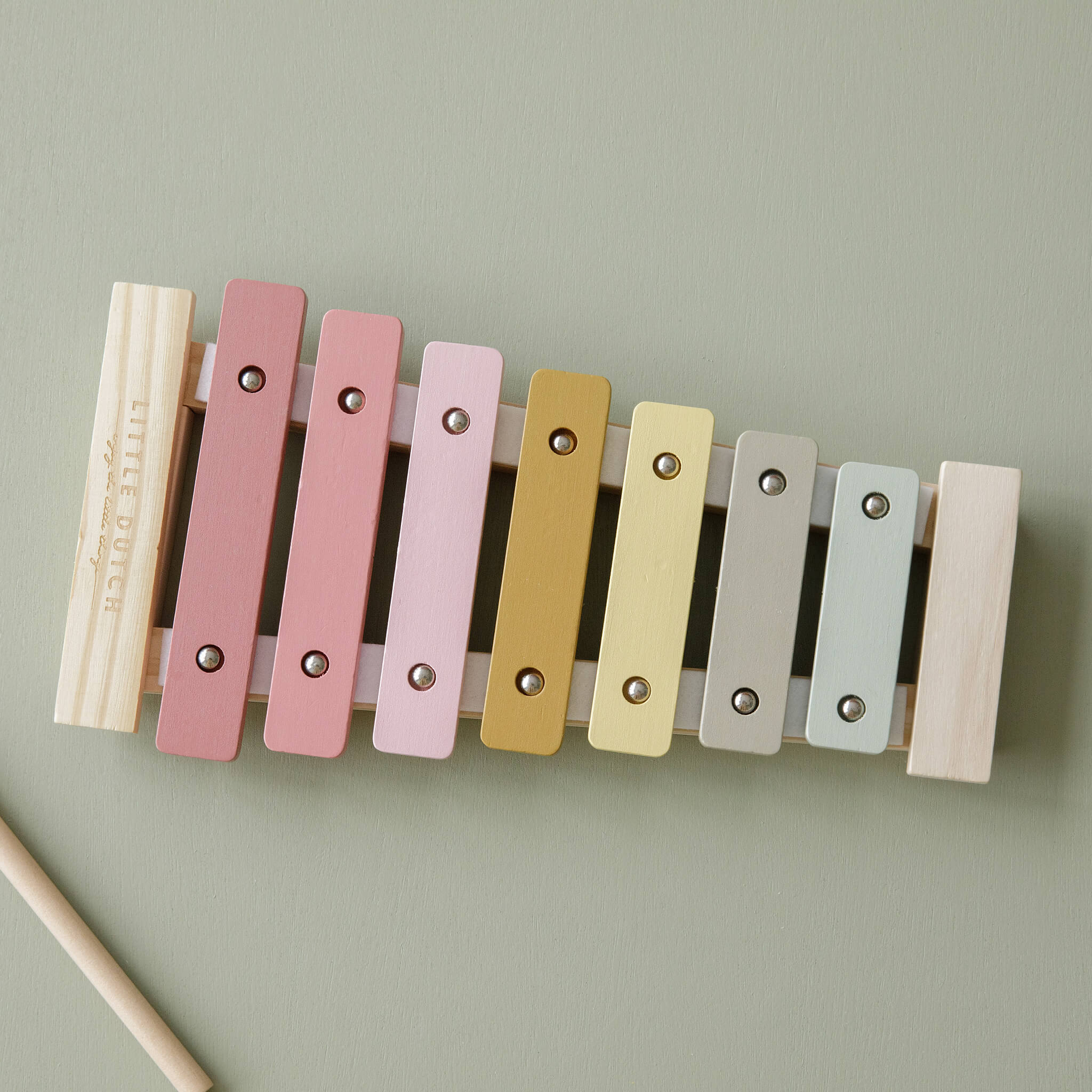 Little Dutch Wooden Xylophone Pink,