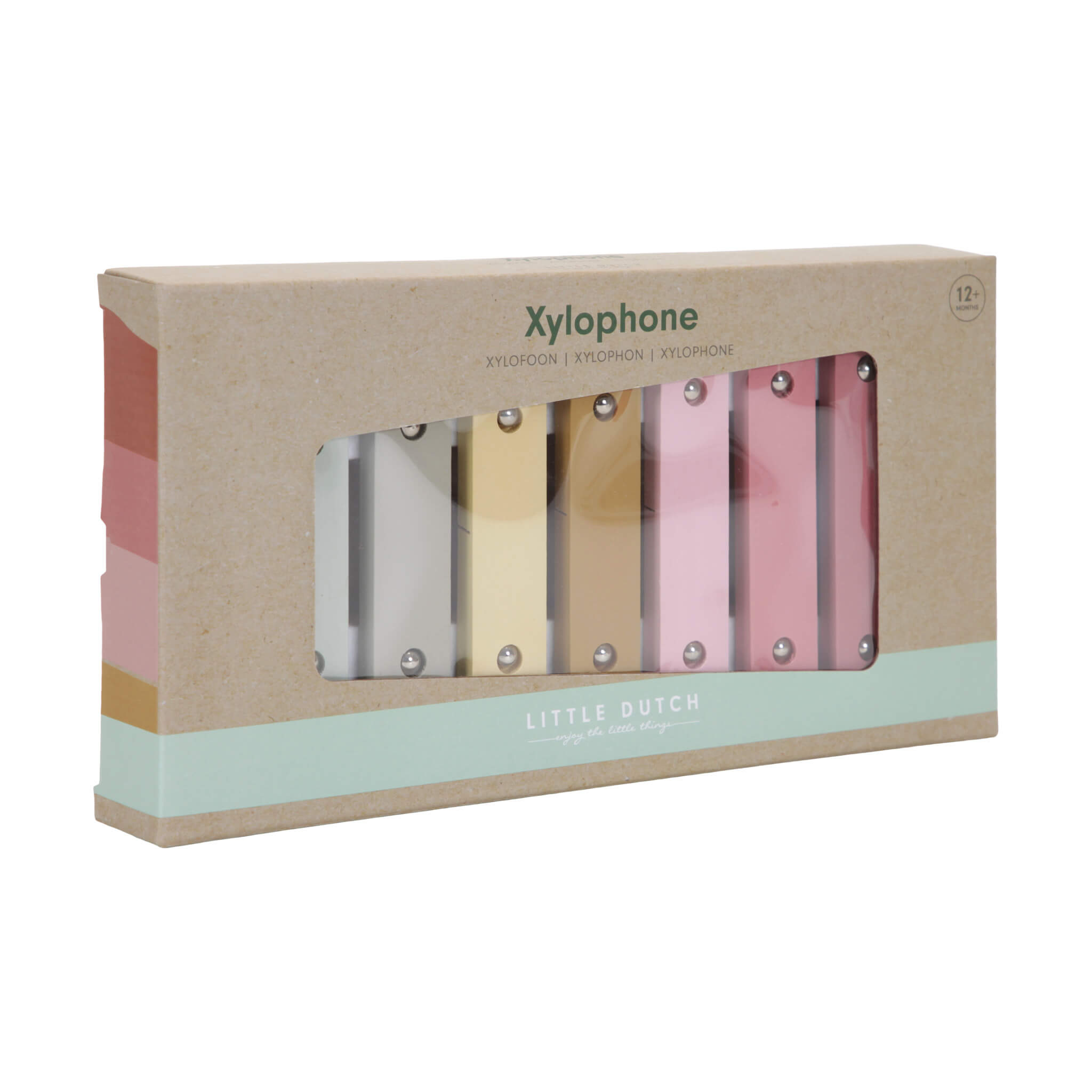 Little Dutch Wooden Xylophone Pink,