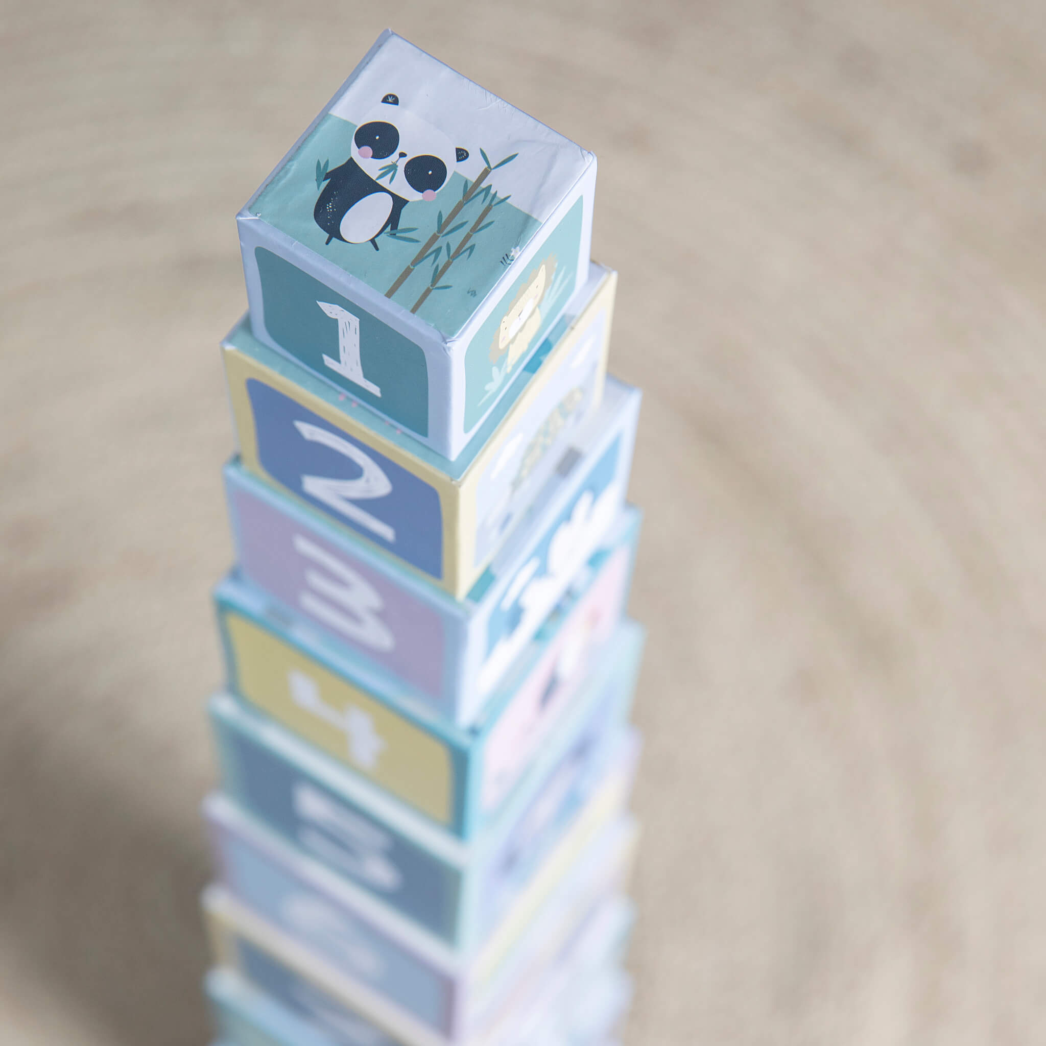 Little Dutch Zoo Stacking Cubes, Stacking & Sorting