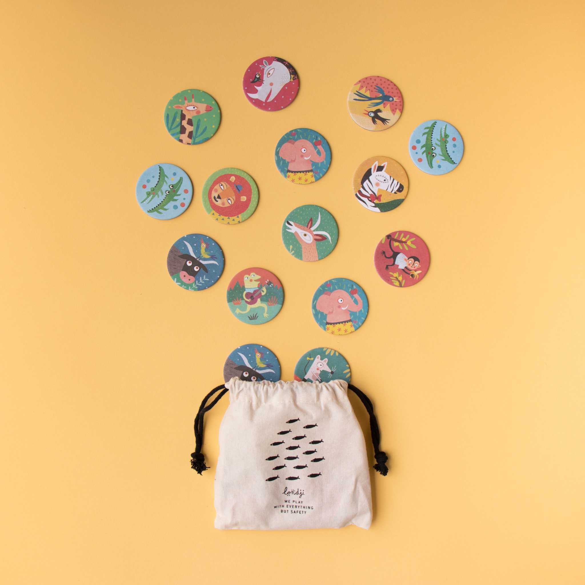 Londji Jungle Memo Game (Age 3+)