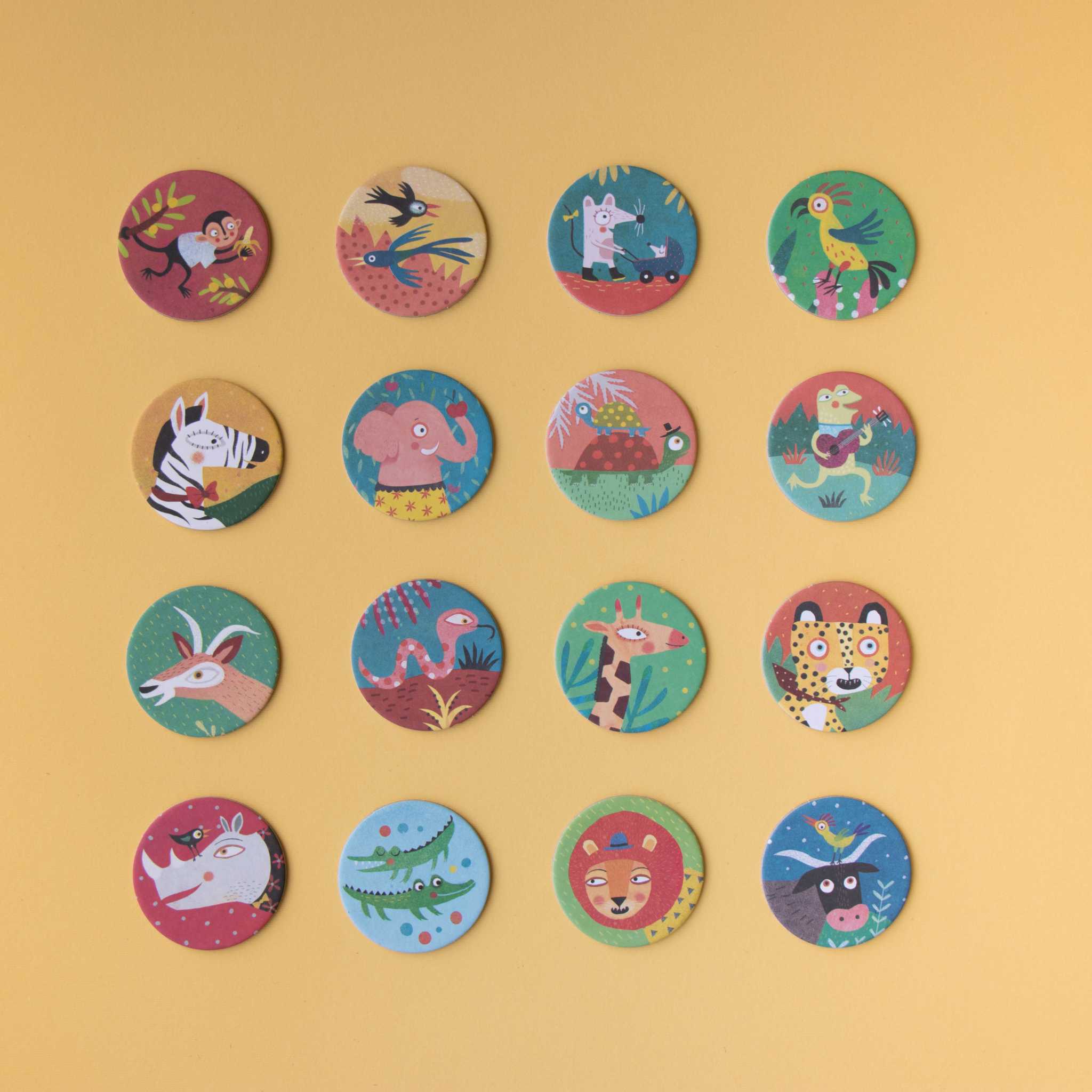 Londji Jungle Memo Game (Age 3+)