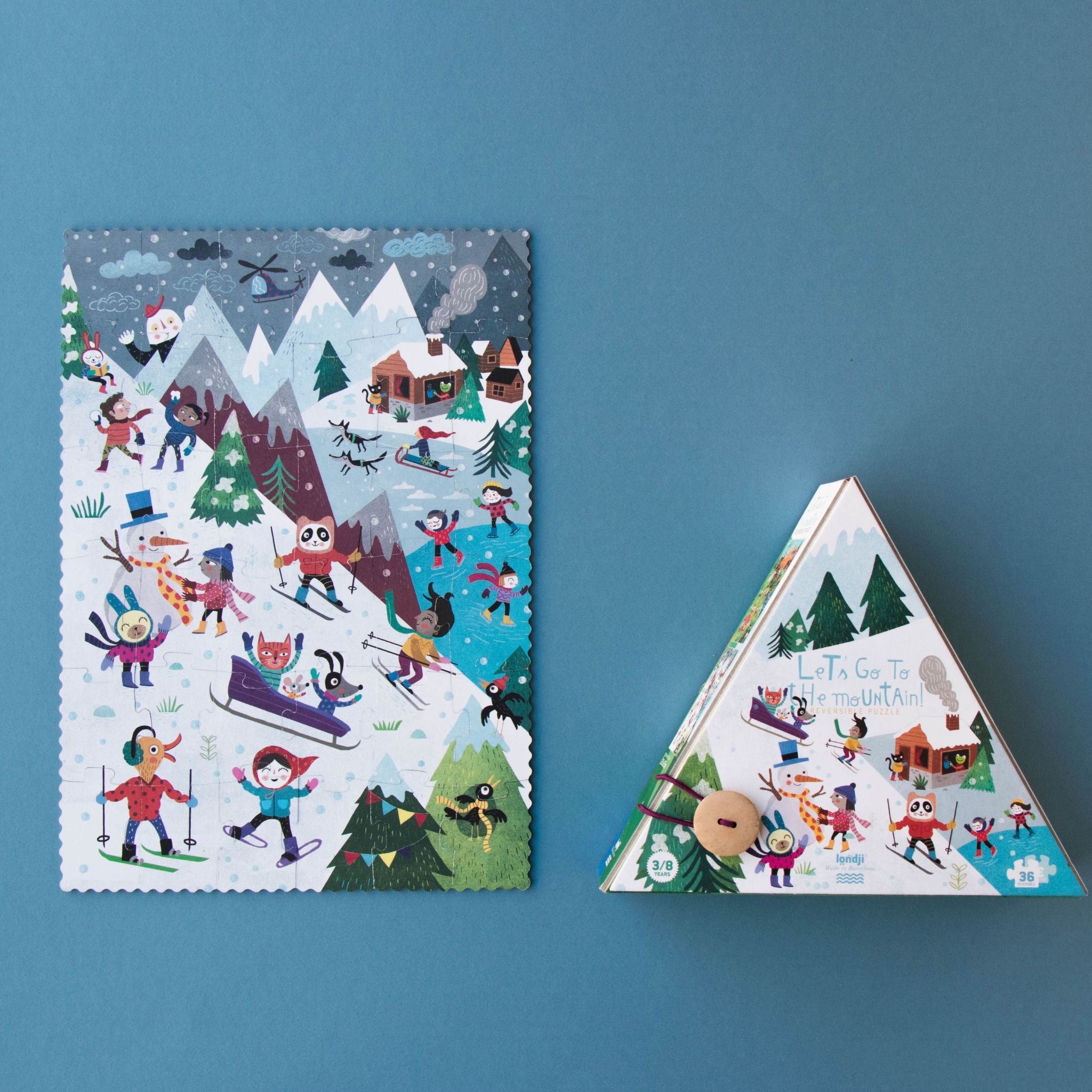 Londji Lets Go To The Mountain Jigsaw Puzzle (Age 5+)