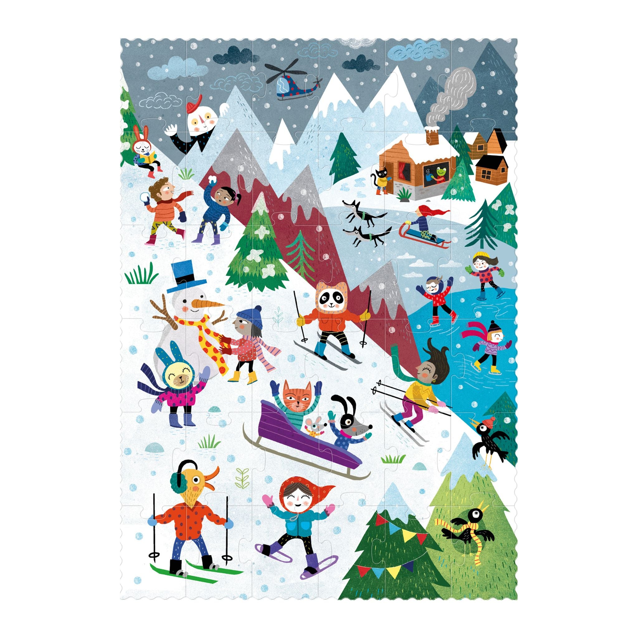 Londji Lets Go To The Mountain Jigsaw Puzzle (Age 5+)