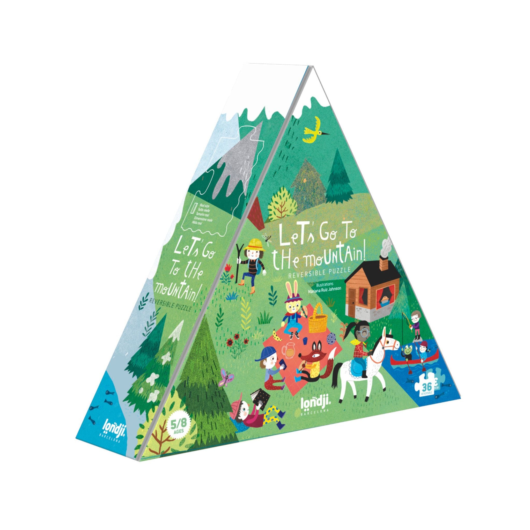 Londji Lets Go To The Mountain Jigsaw Puzzle (Age 5+)