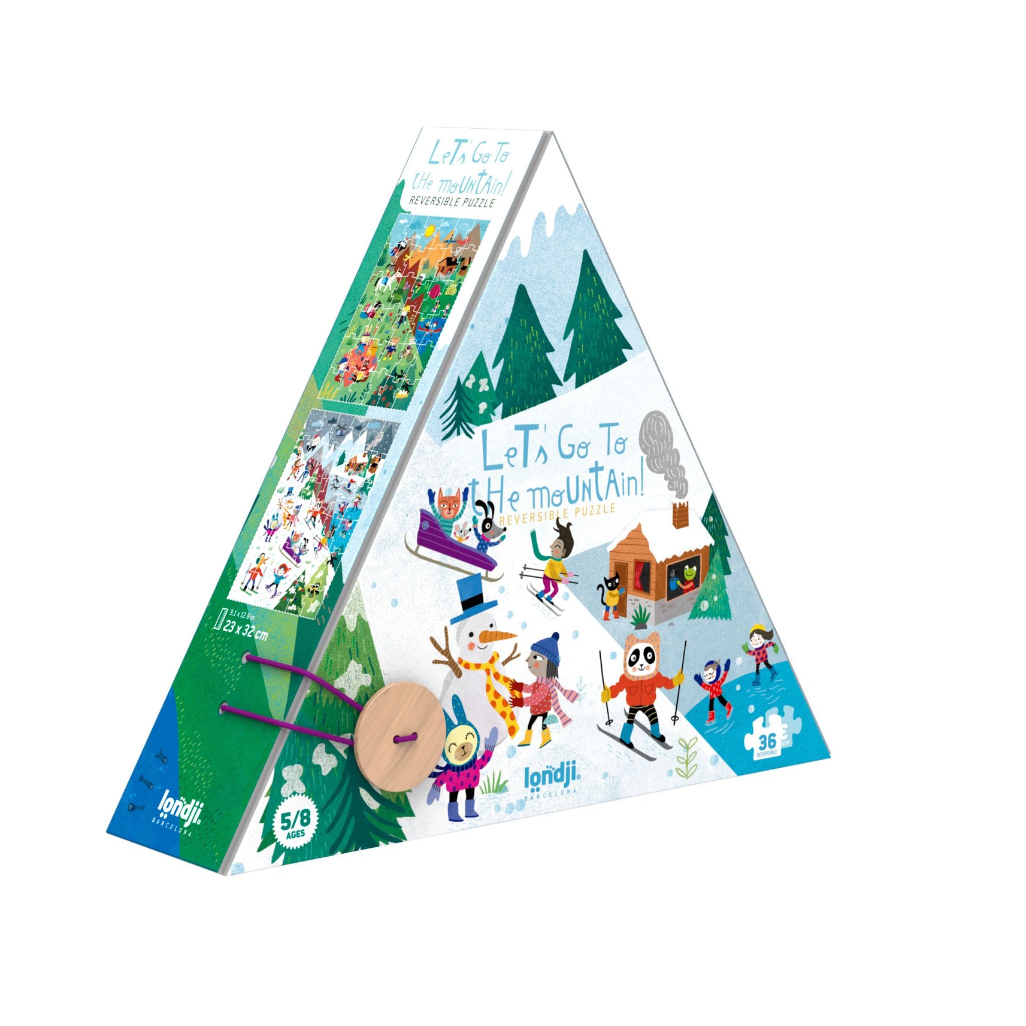 Londji Lets Go To The Mountain Jigsaw Puzzle (Age 5+)