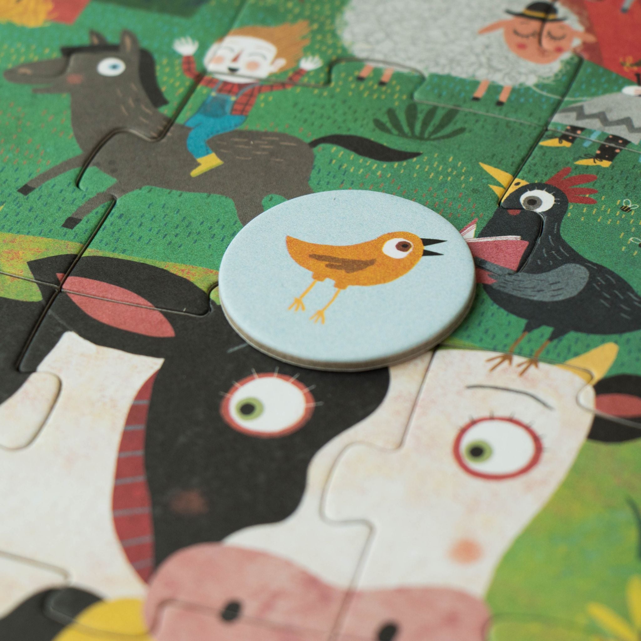 Londji My Little Farm Pocket Jigsaw Puzzle (Age 3+)