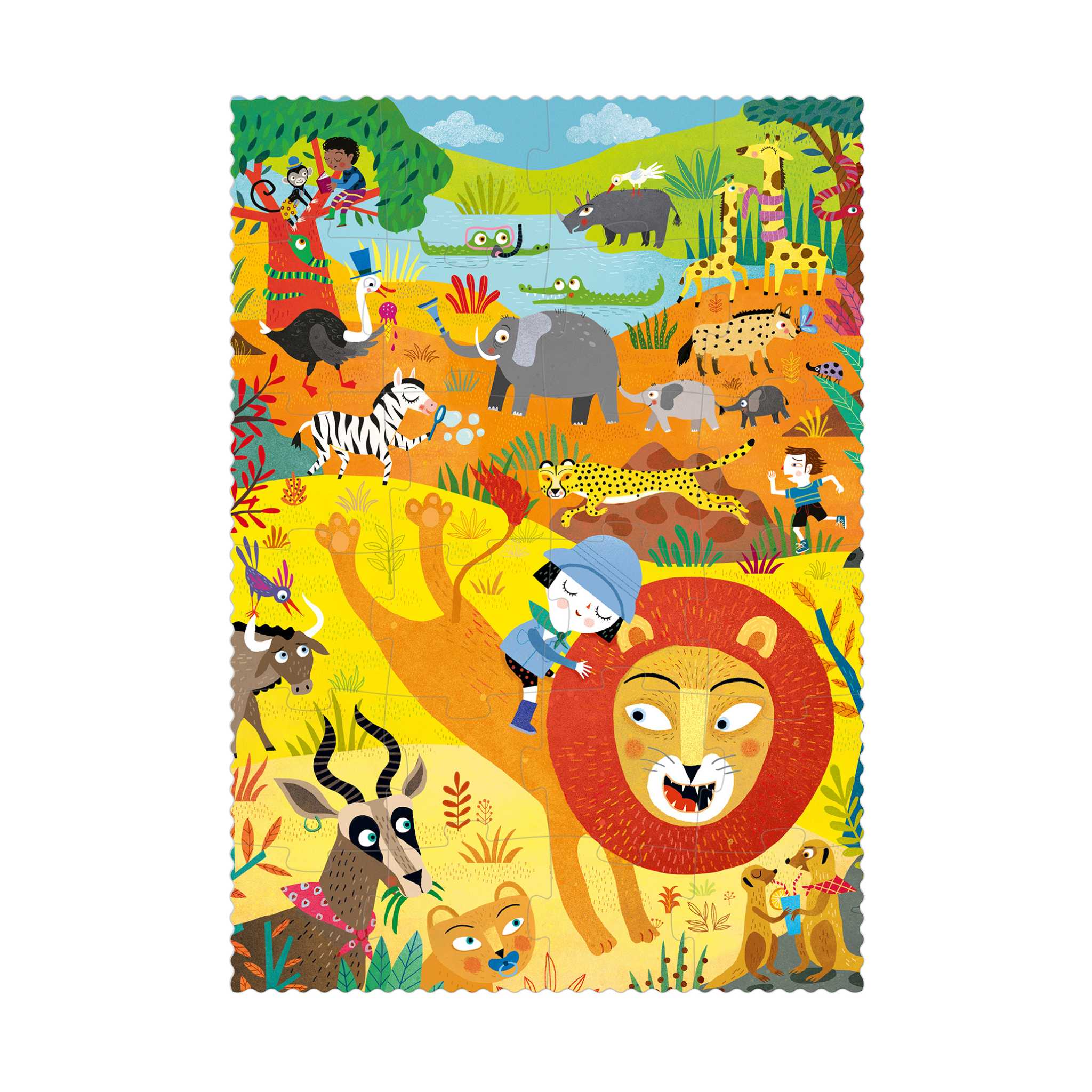 Londji My Little Farm Pocket Jigsaw Puzzle (Age 3+)