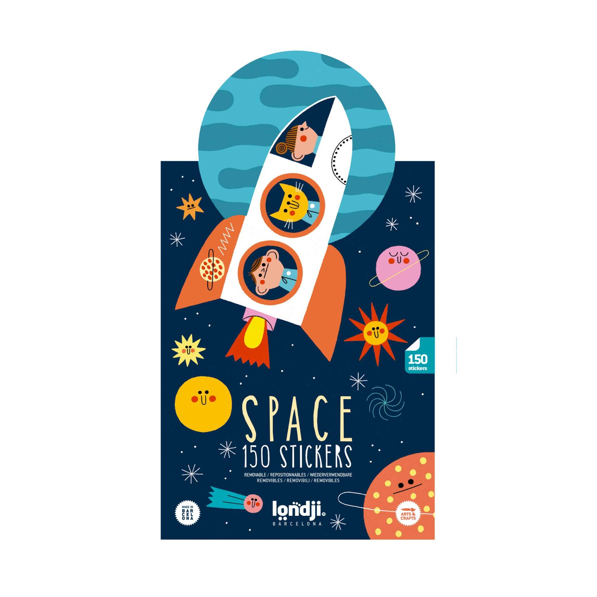 Londji Space Stickers (Age 3+)